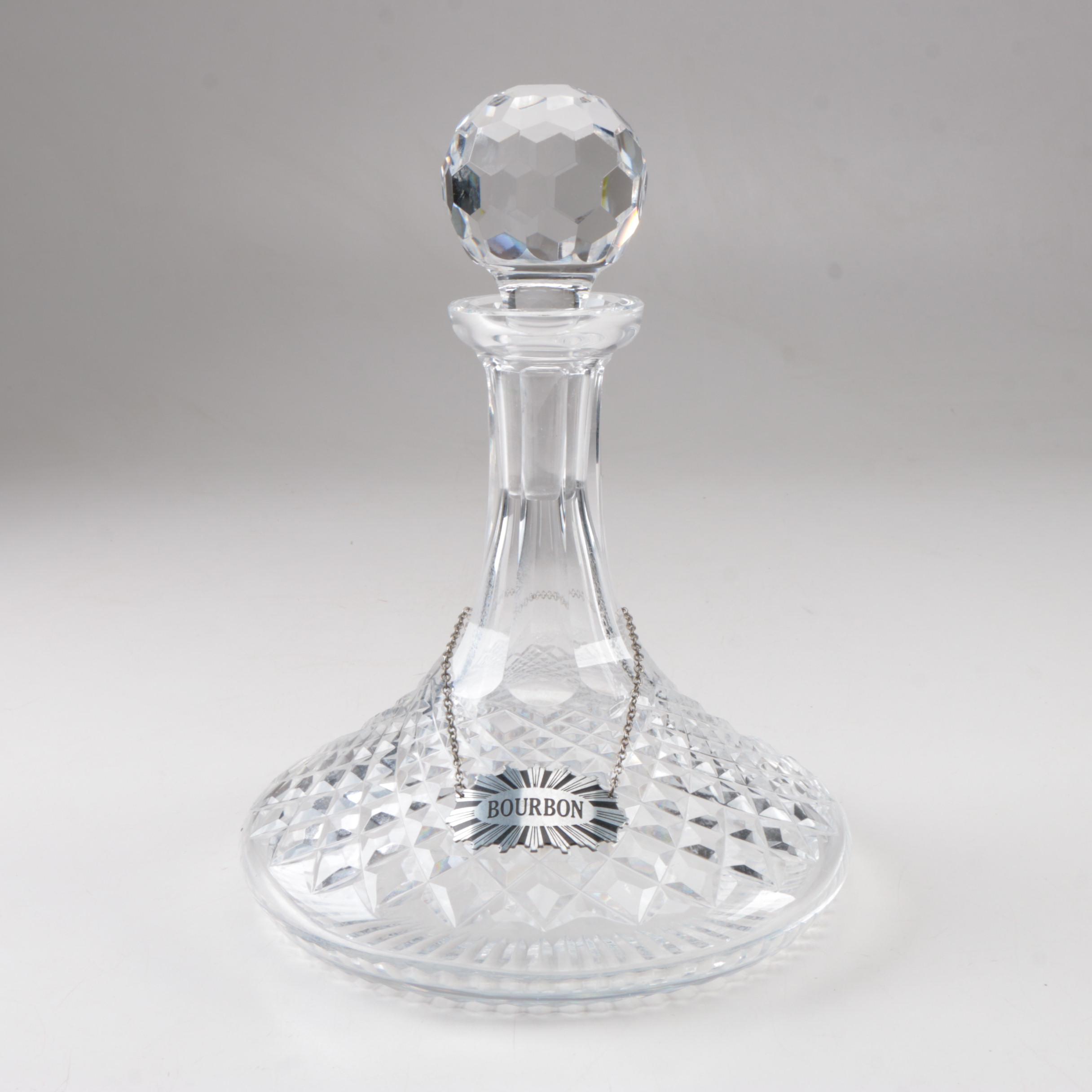 Waterford Crystal "Alana" Ships Decanter