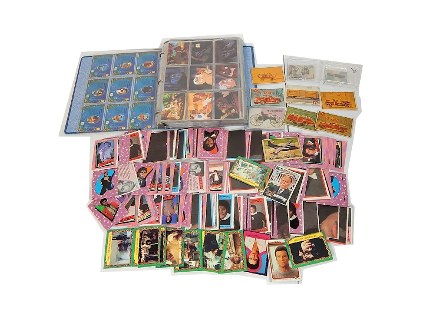 Non-Sports Card Collection with Michael Jackson and Disney