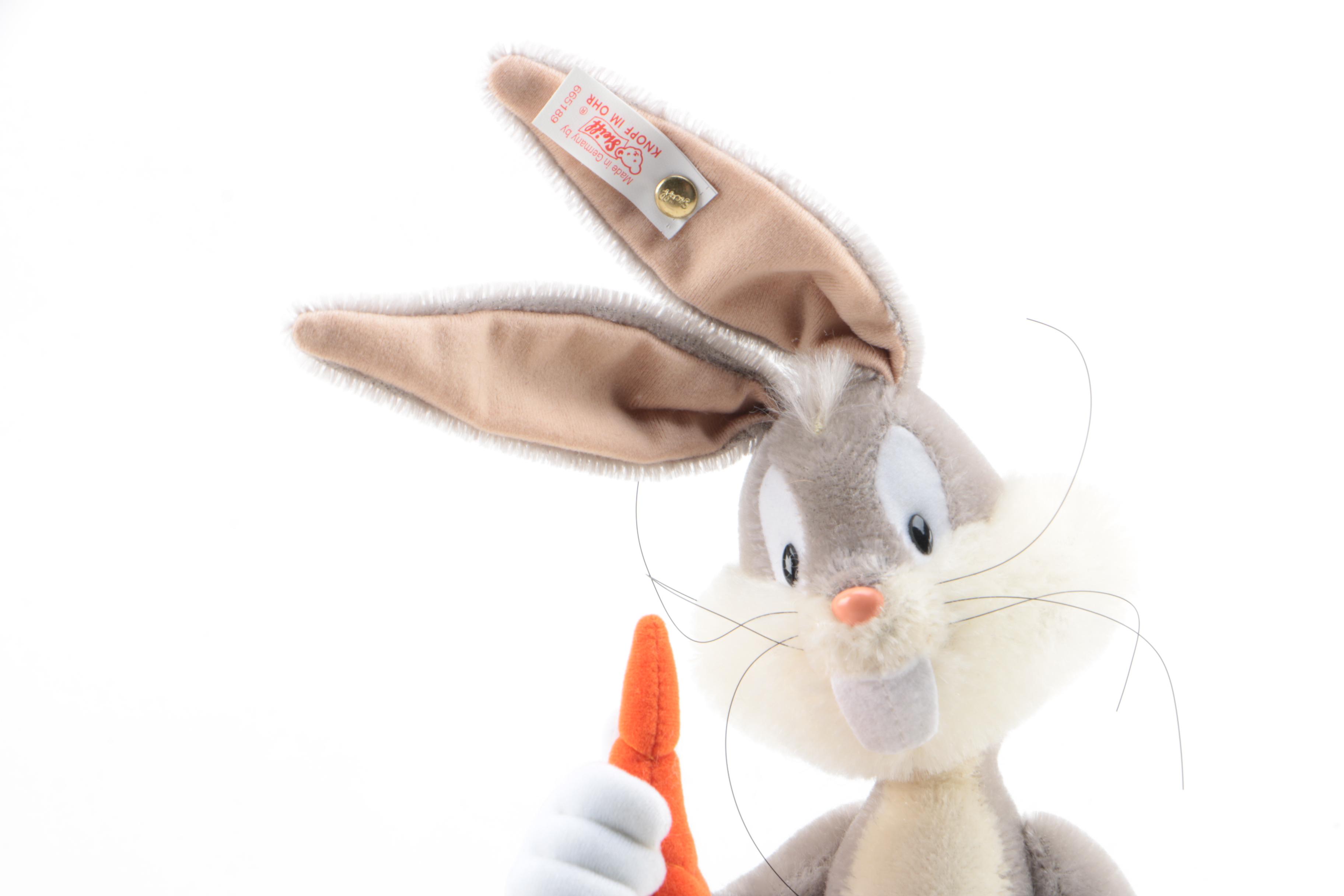 Steiff 75th Anniversary "Bugs Bunny" Plush Mohair Doll