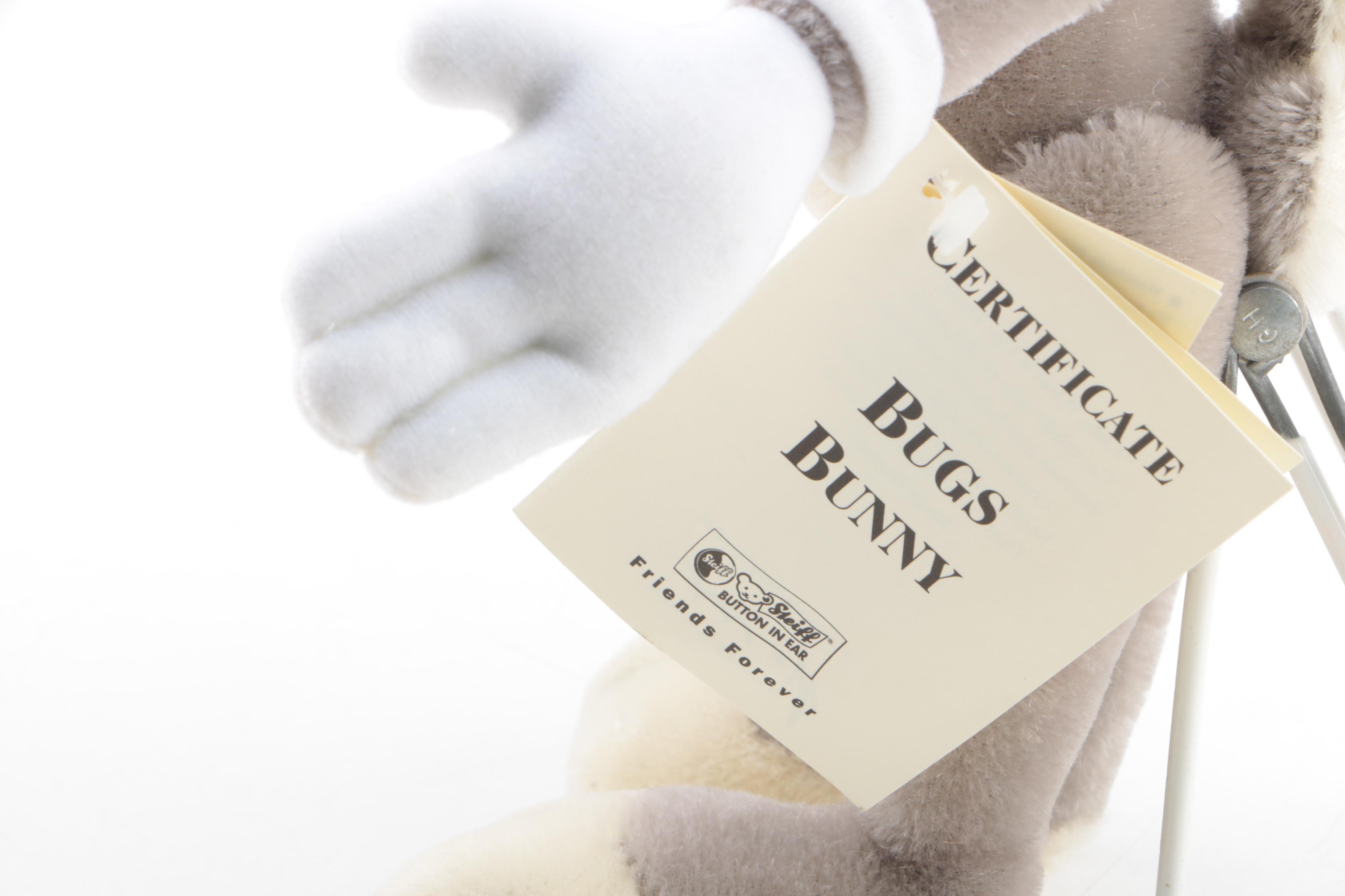 Steiff 75th Anniversary "Bugs Bunny" Plush Mohair Doll