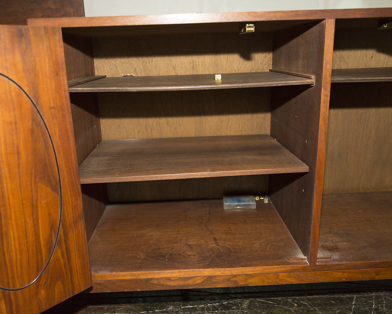 Vintage Mid Century Modern Sideboard and Dual Turntable