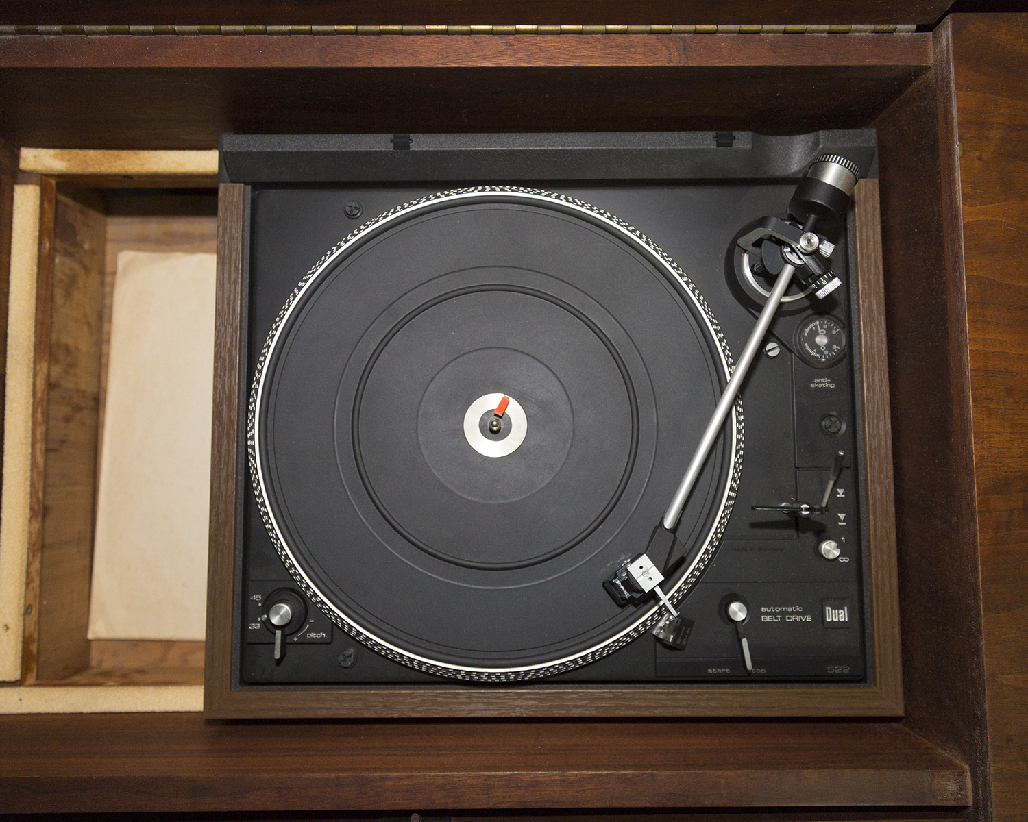 Vintage Mid Century Modern Sideboard and Dual Turntable