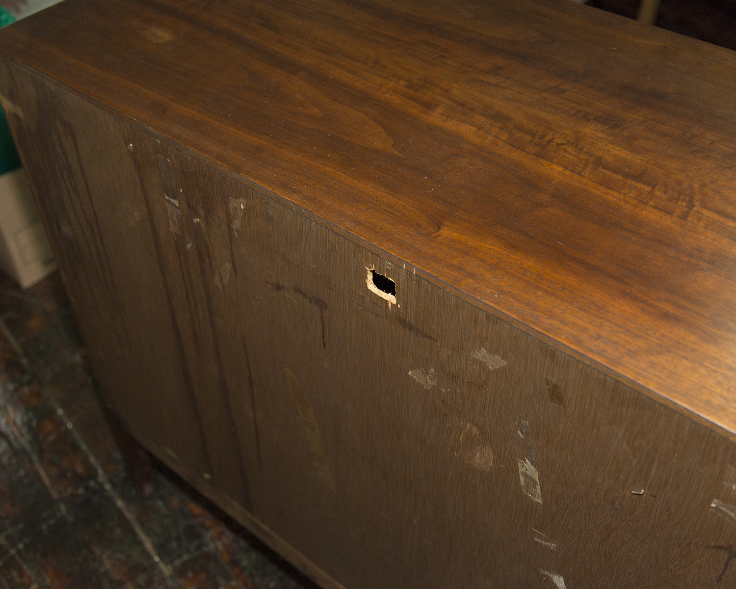 Vintage Mid Century Modern Sideboard and Dual Turntable