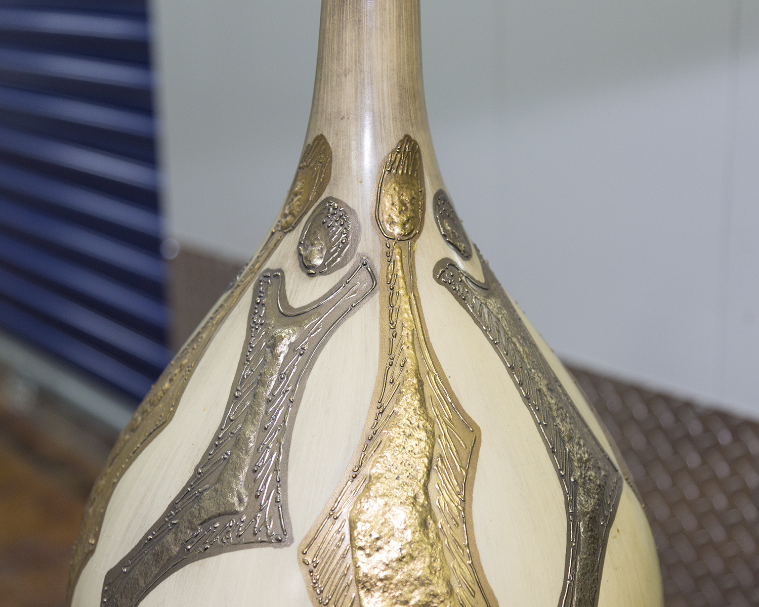 Mid Century Modern Ceramic Table Lamp