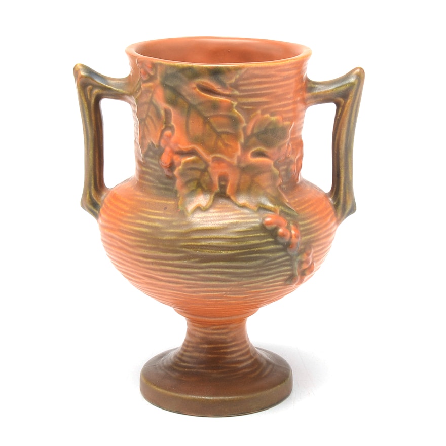 Roseville Pottery "Bushberry" Trophy Vase