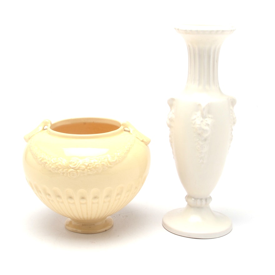 Early Roseville "Volpato" Vases