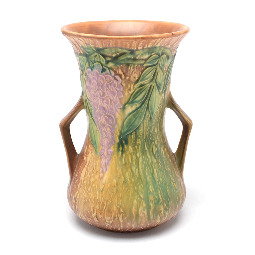 Roseville Pottery "Wisteria"Vase