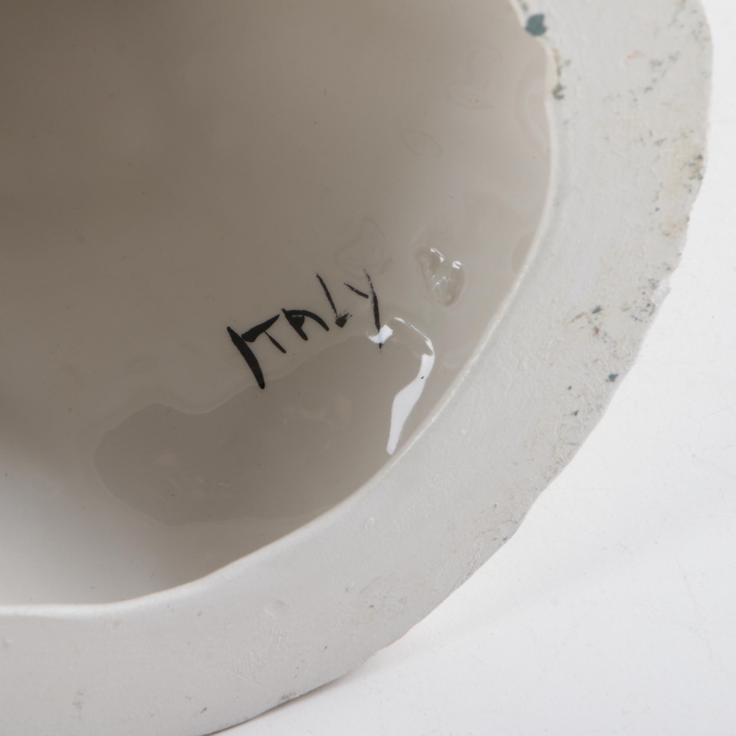 Mottahedeh Design Italian Ceramic Parrot Figurines