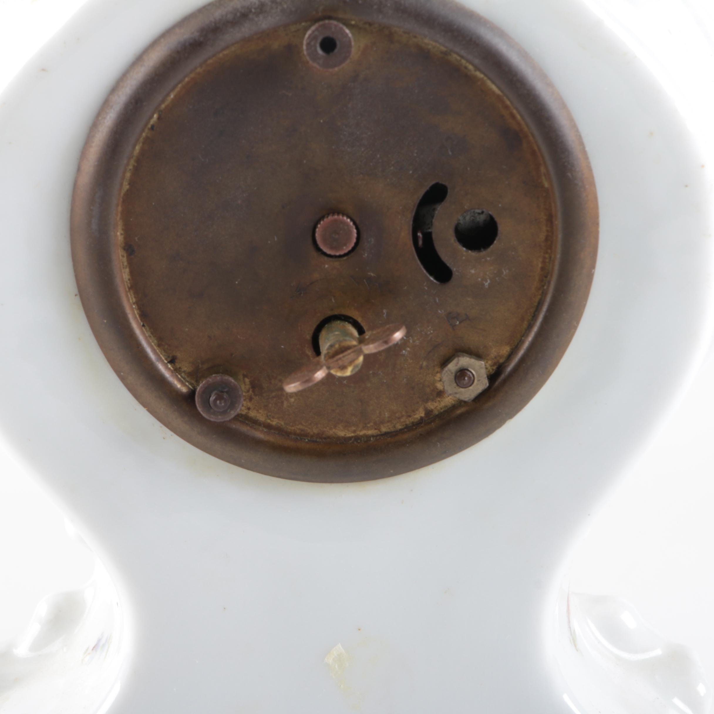 Ornate Ceramic Mantel Clock