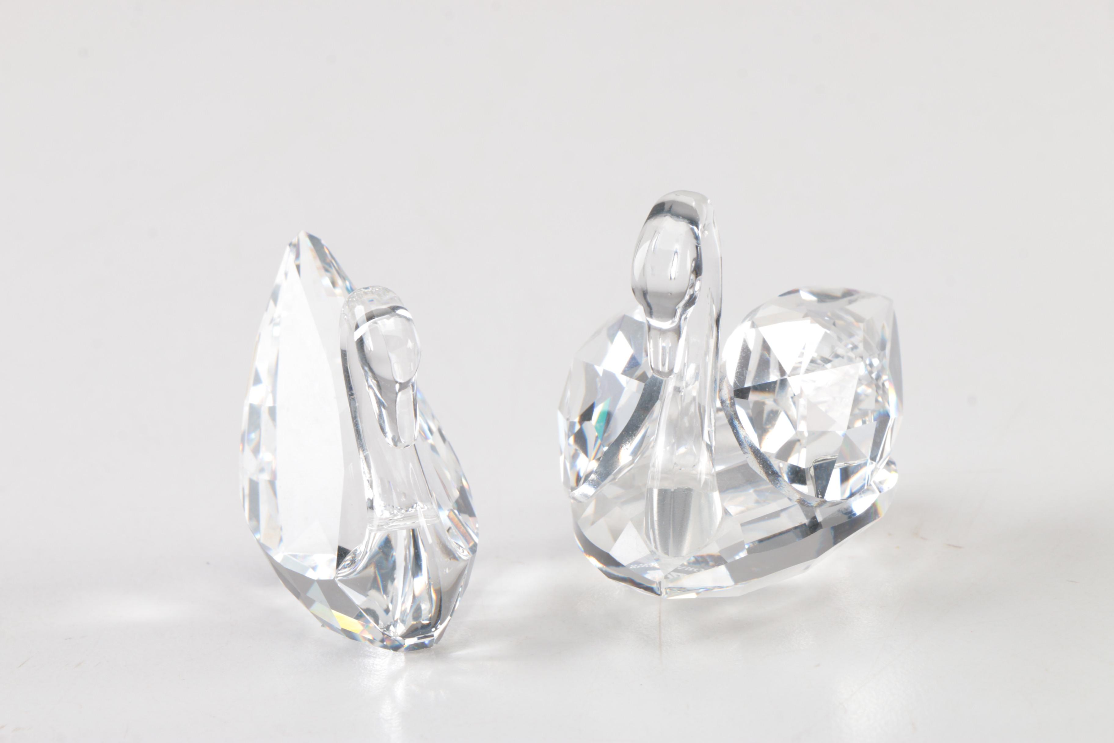 Collection of Swarovski Crystal Birds