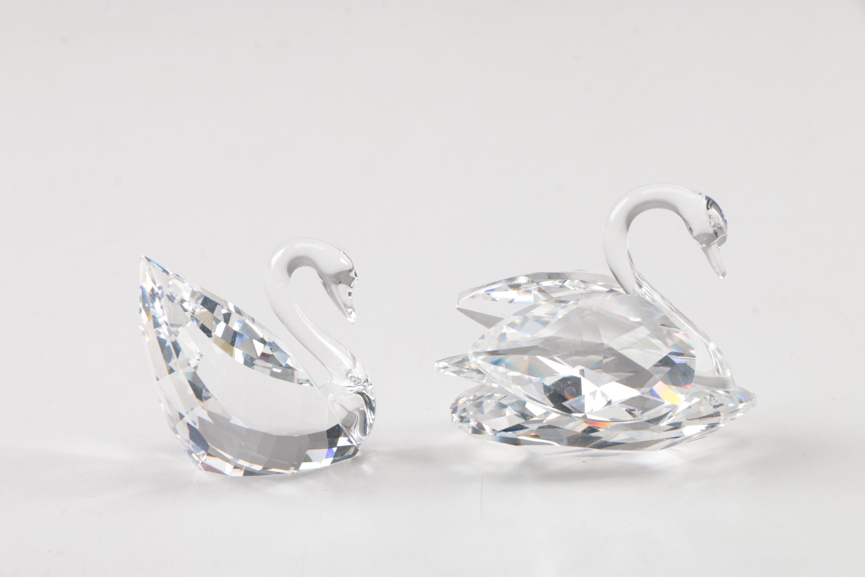 Collection of Swarovski Crystal Birds