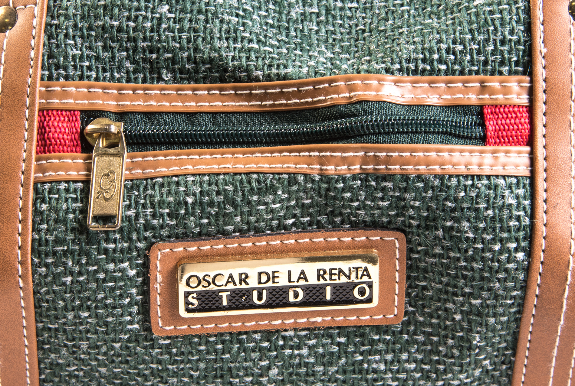 Vintage Oscar De La Renta Studio Collection Luggage Set