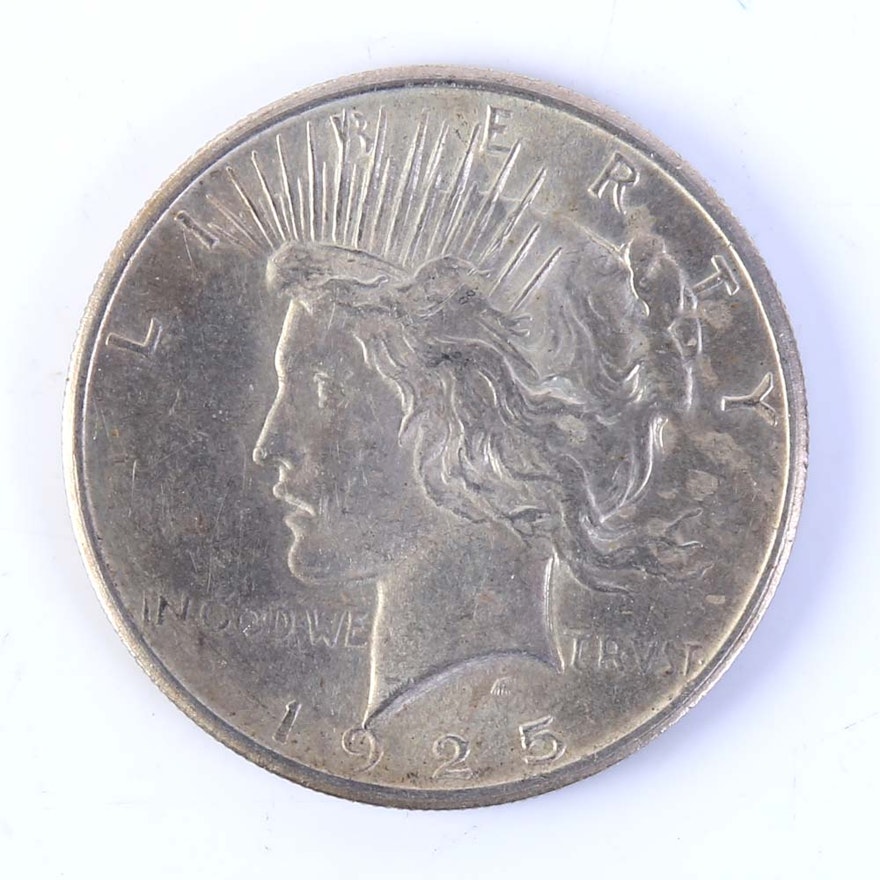 1925 Peace Silver Dollar