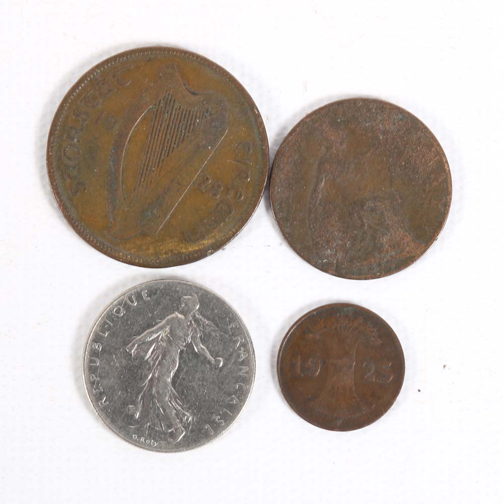 Vintage European Coins
