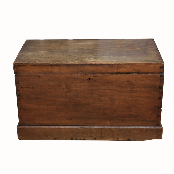 Antique Pine Blanket Chest