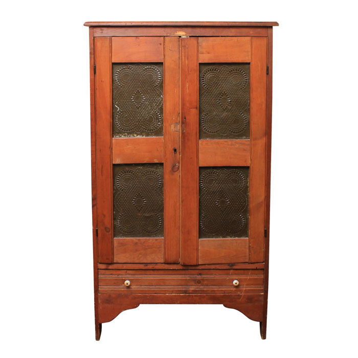 Antique Poplar Pie Safe