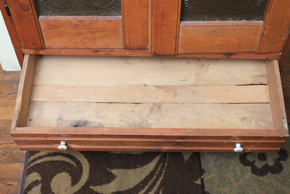 Antique Poplar Pie Safe