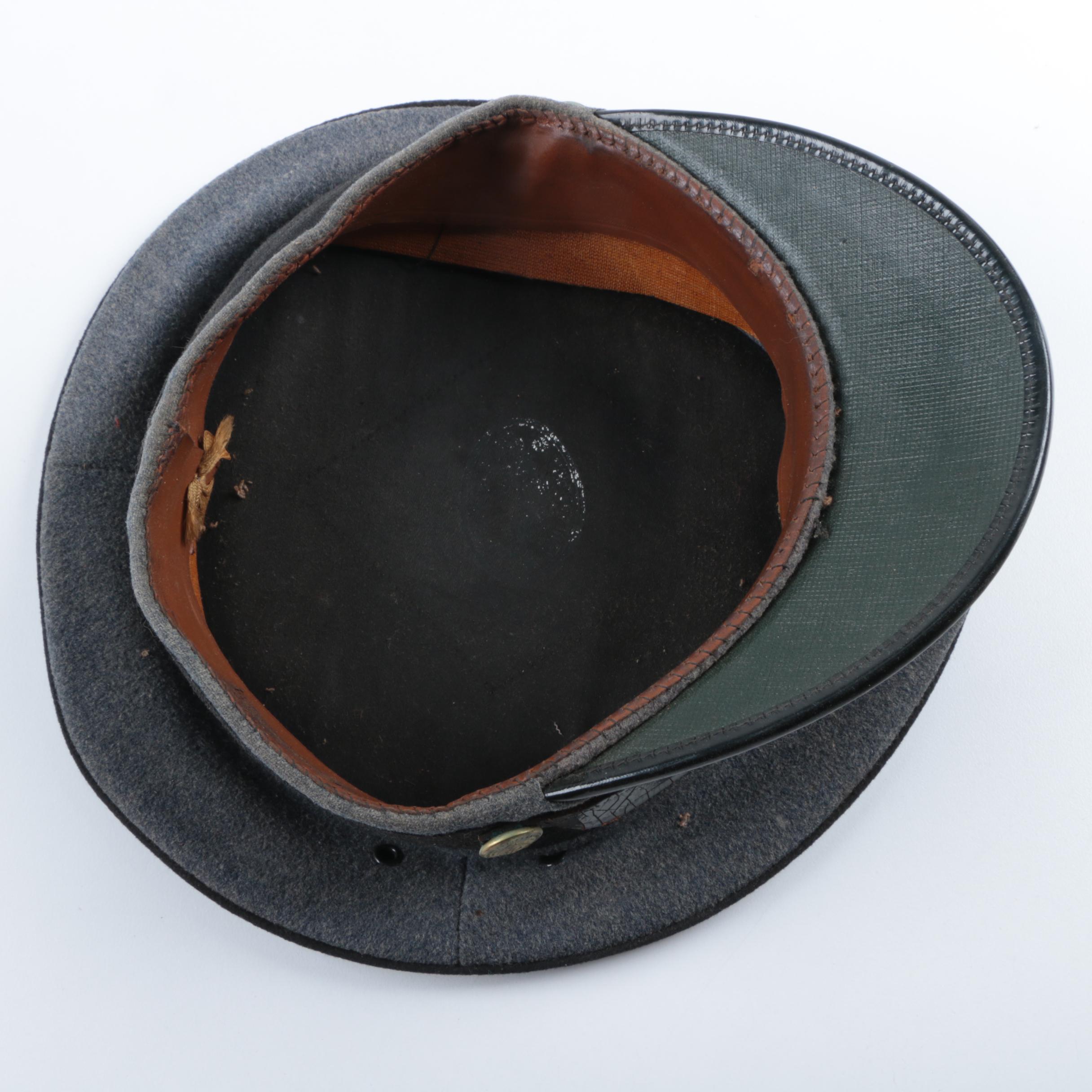 Collection of Military Dress Caps Including USAF