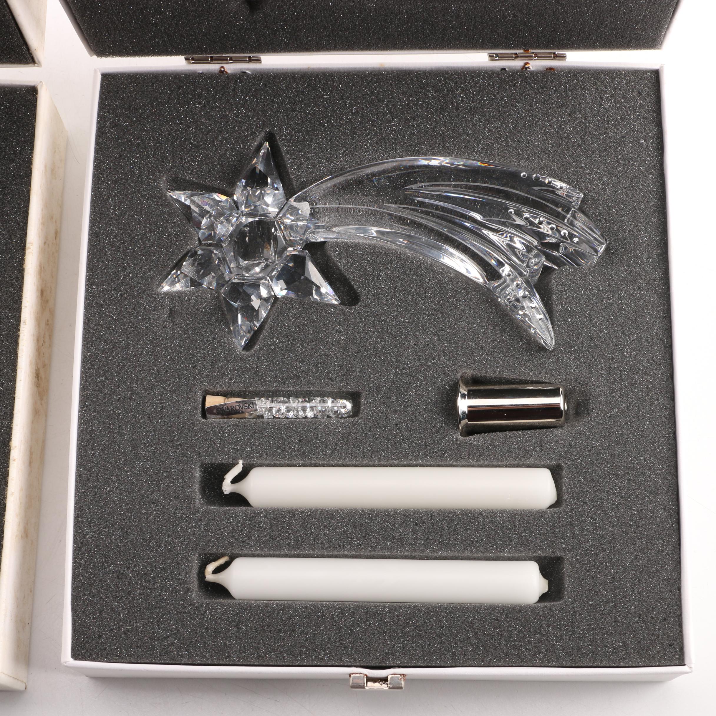 Swarovski Crystal Candle Holders