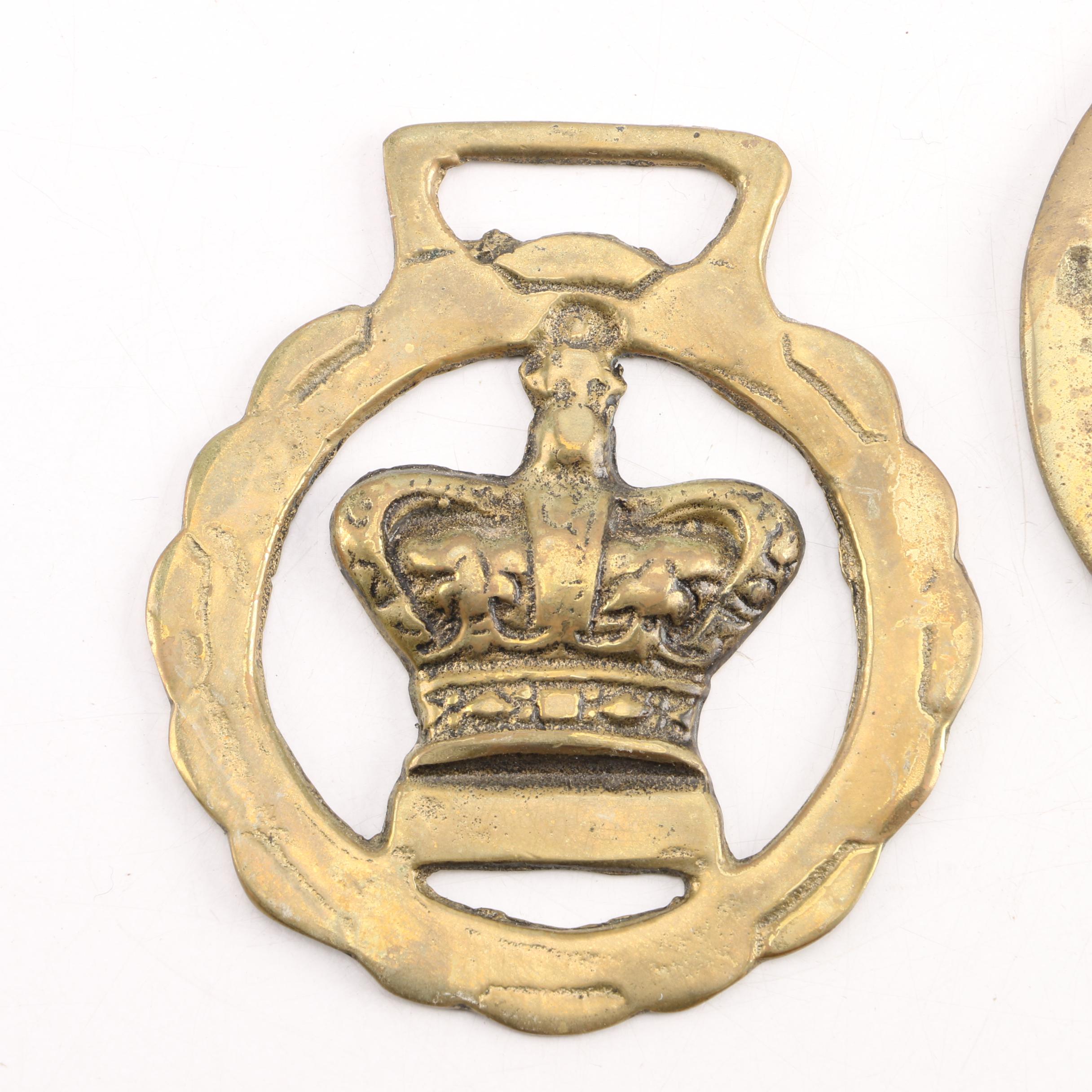Brass Horse Harness Medallions