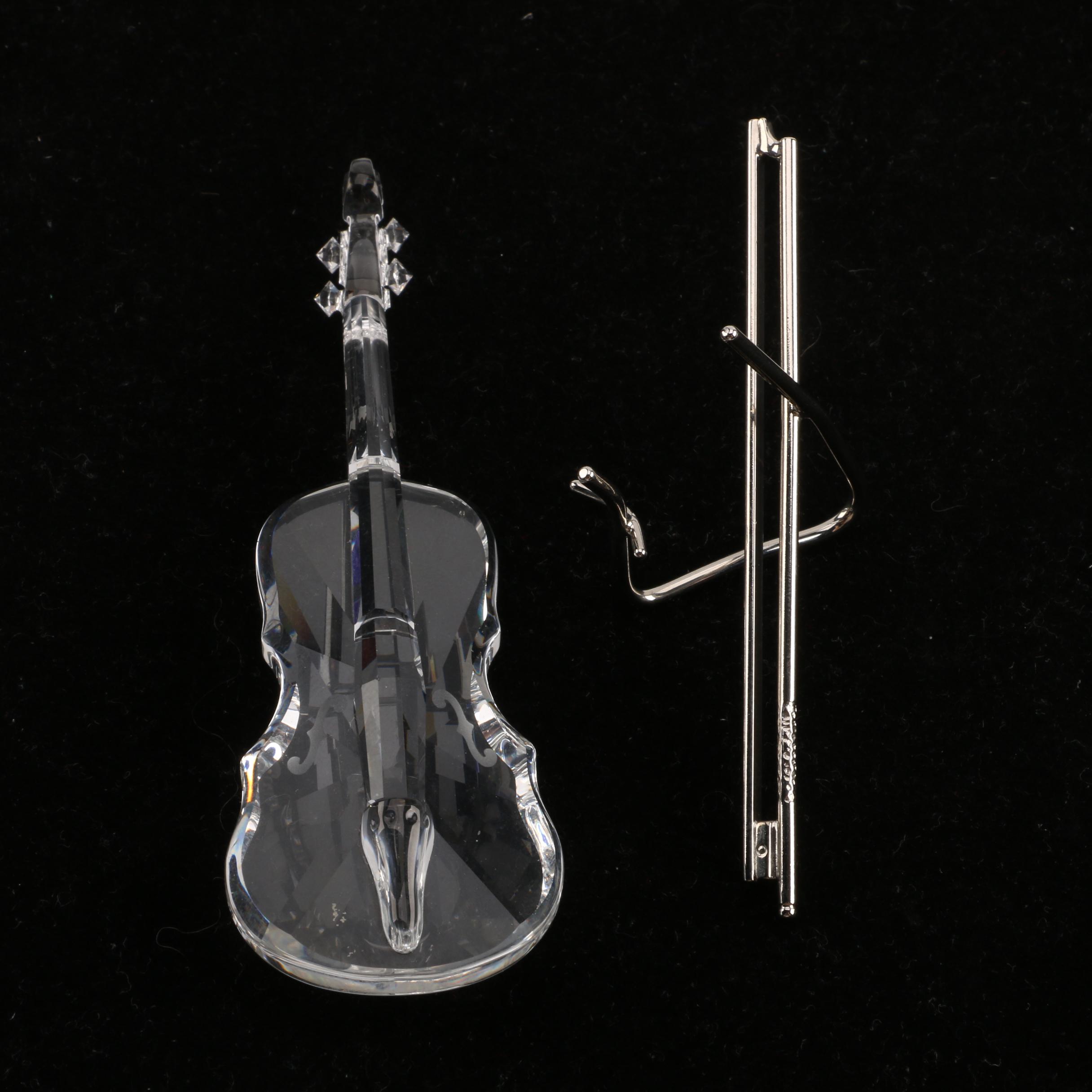 Swarovski "Crystal Melodies" Instrument Figurines