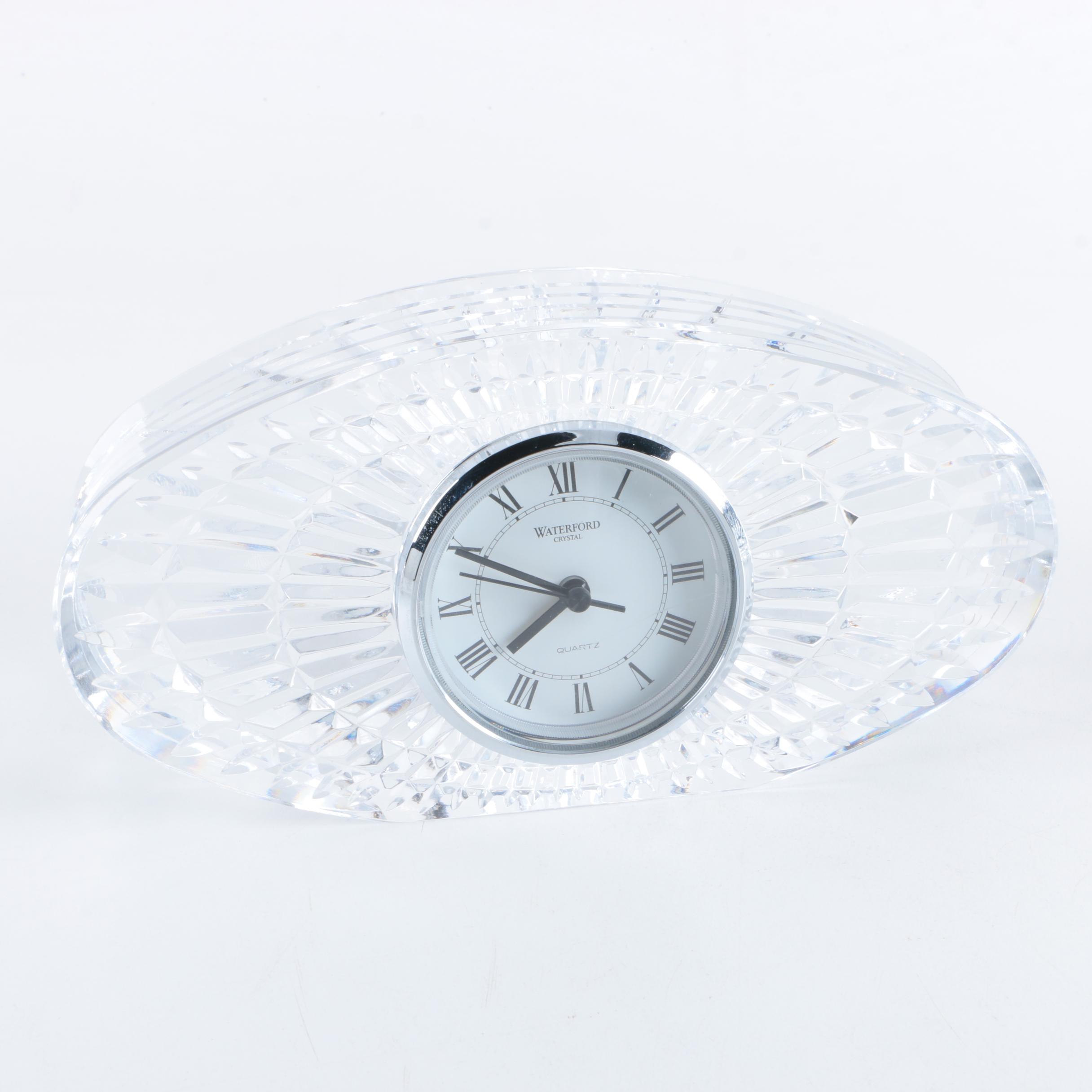 Crystal Clock and Ornaments Featuring Waterford Crystal