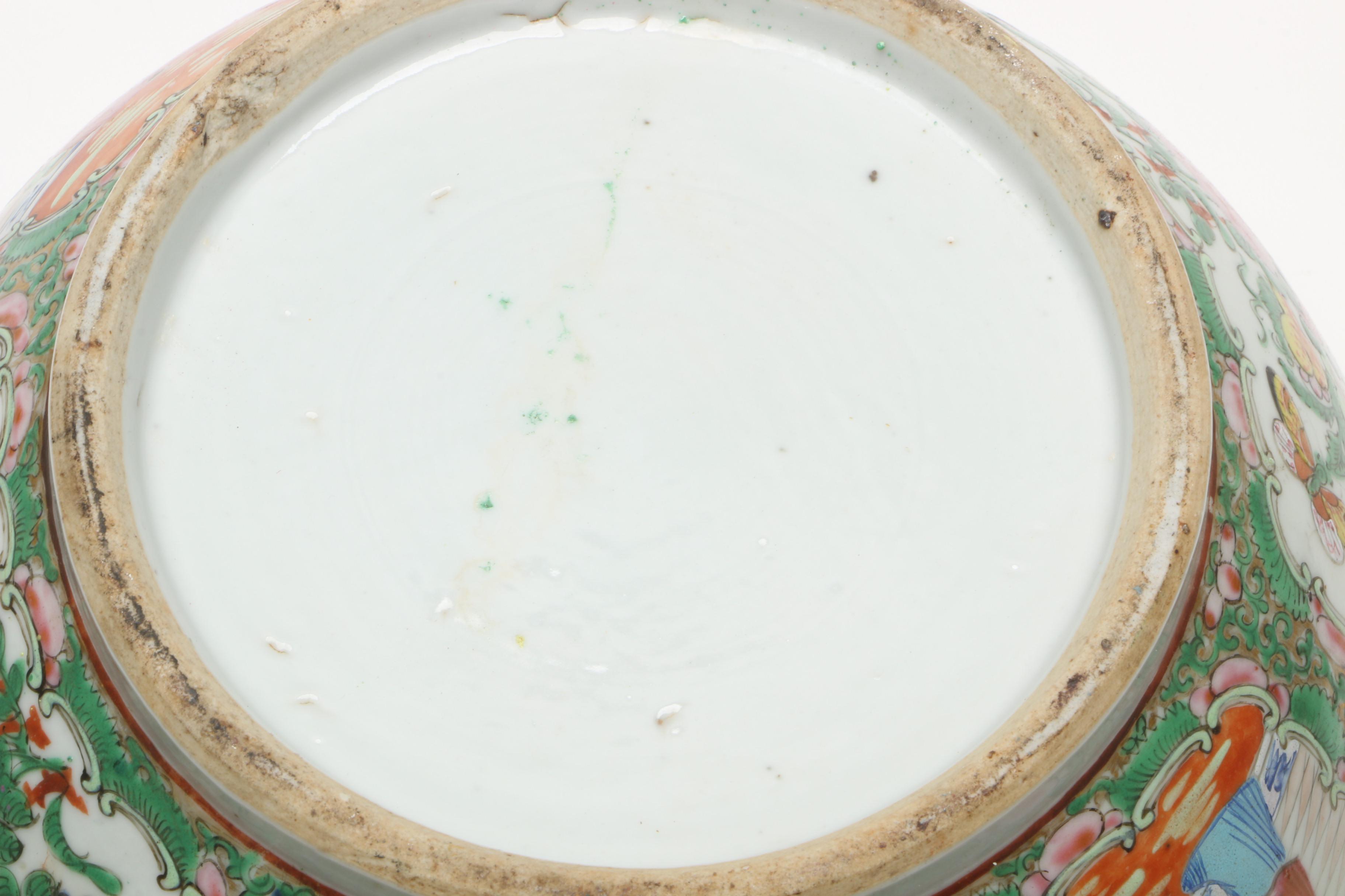 Chinese Rose Medallion Serveware and Decor