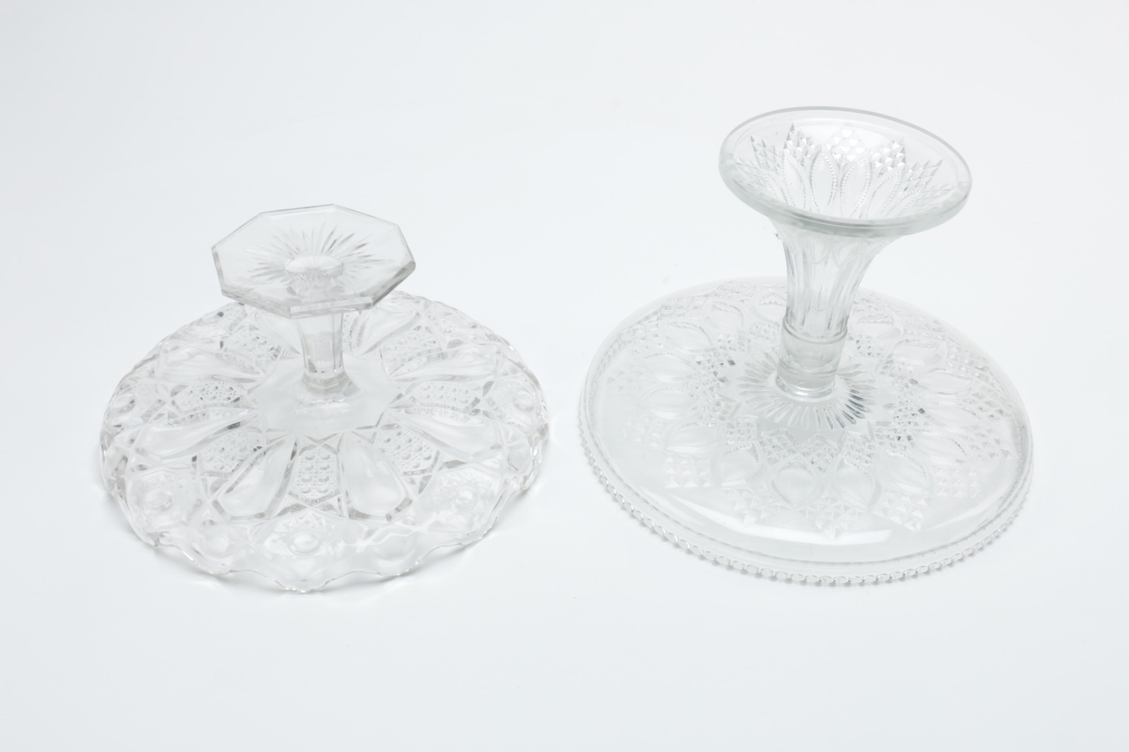 Cut and Pressed Glass Collection