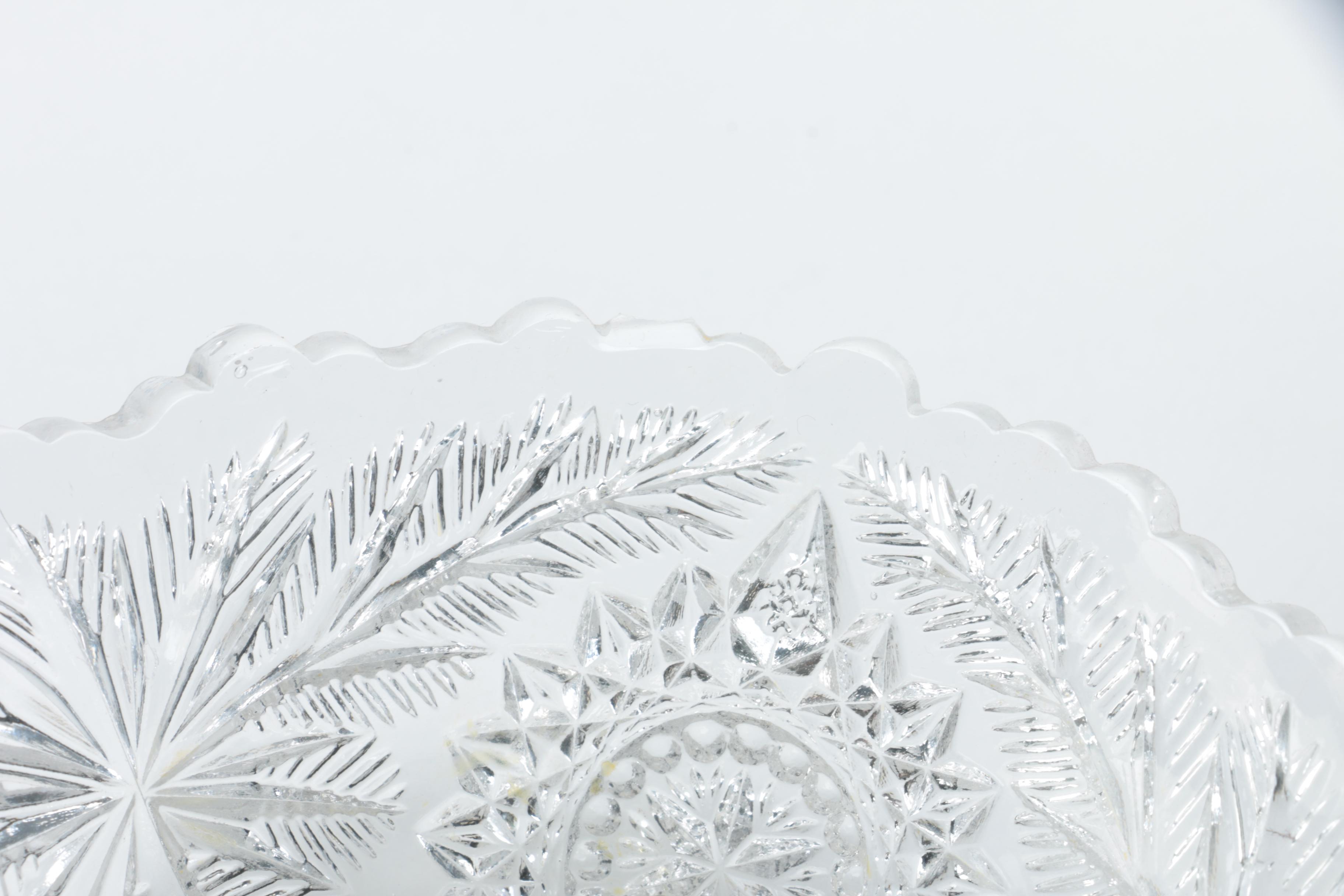 Cut and Pressed Glass Collection