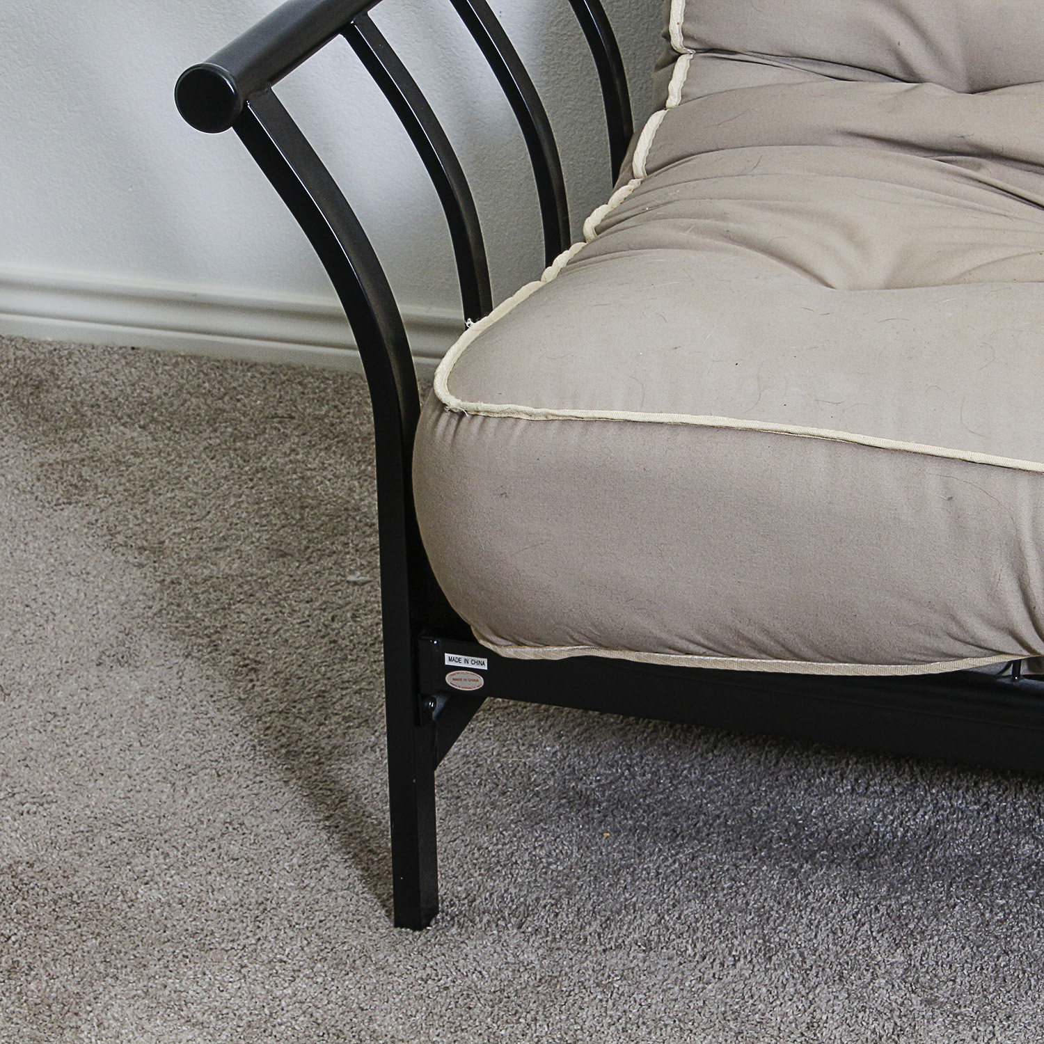 Futon with Metal Frame