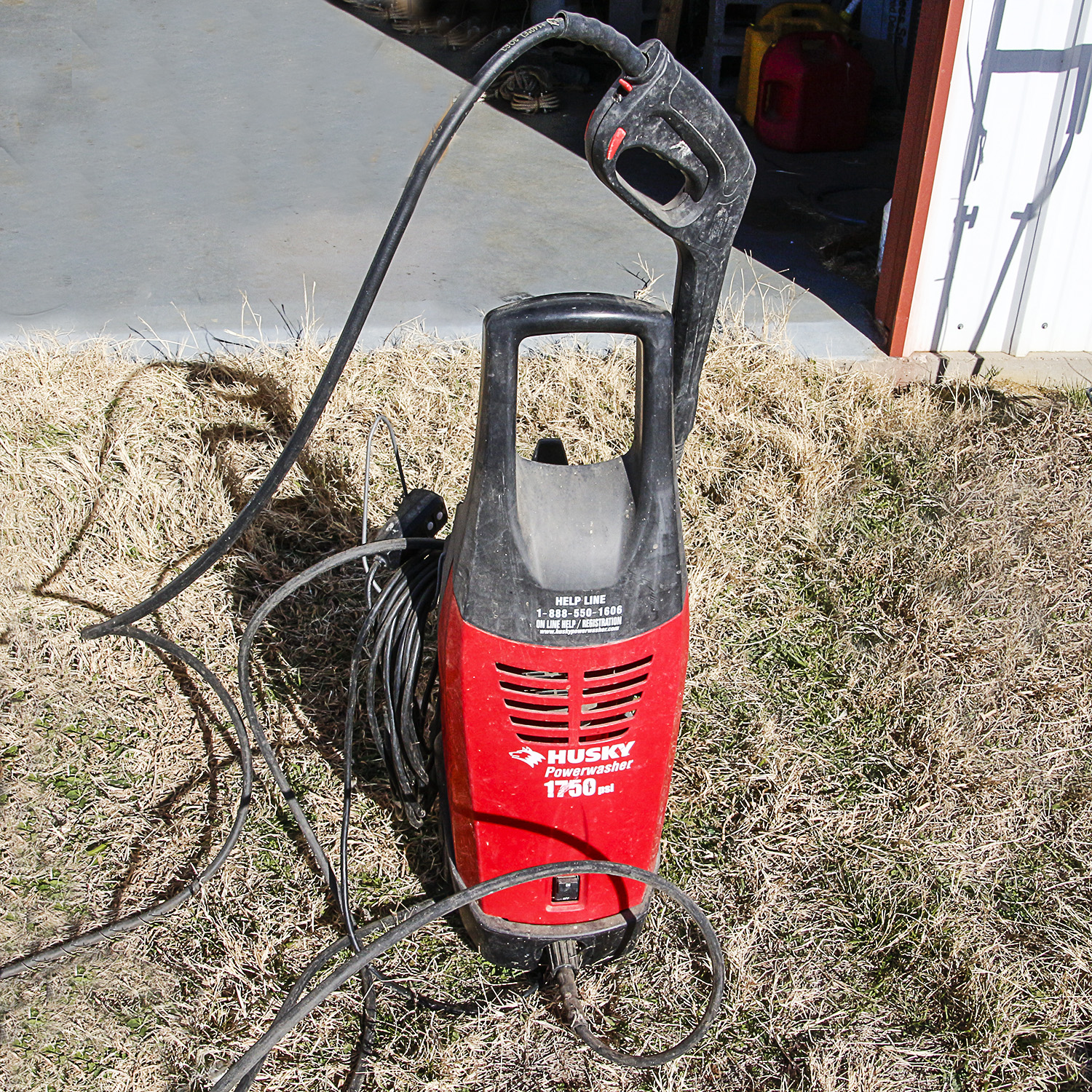 Husky shop powerwasher 1750