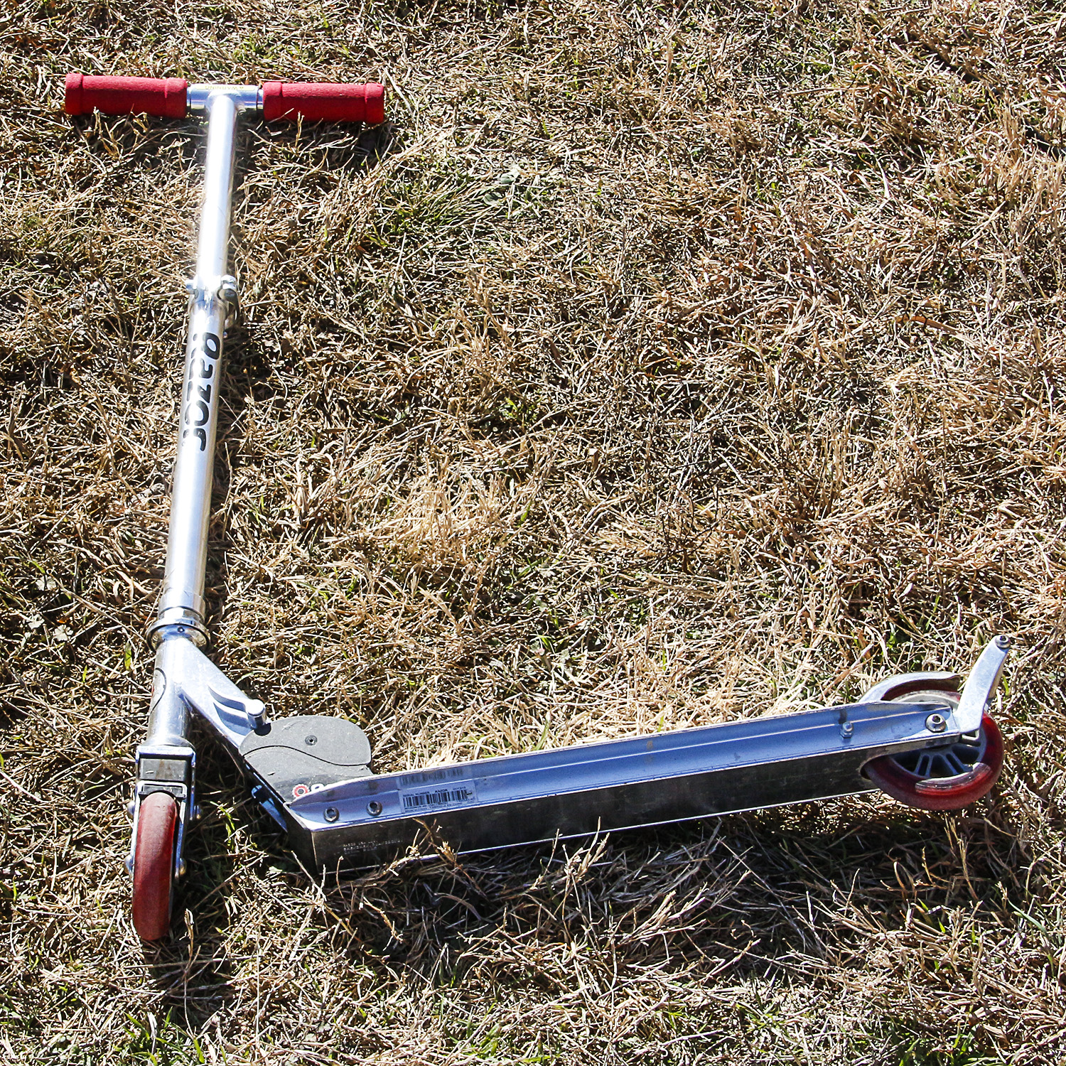 Razor Scooter and Two Bicycles