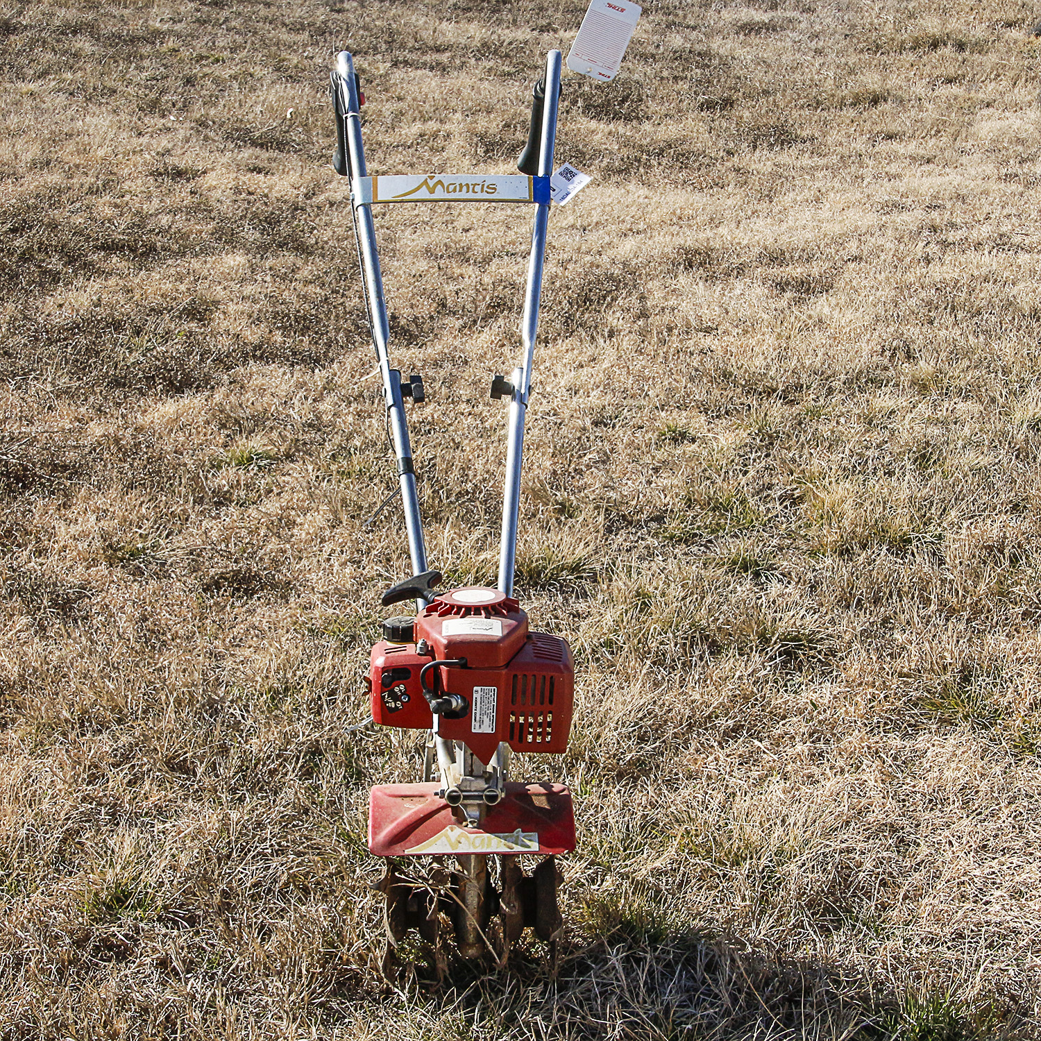 Gas-Powered Mantis Tiller