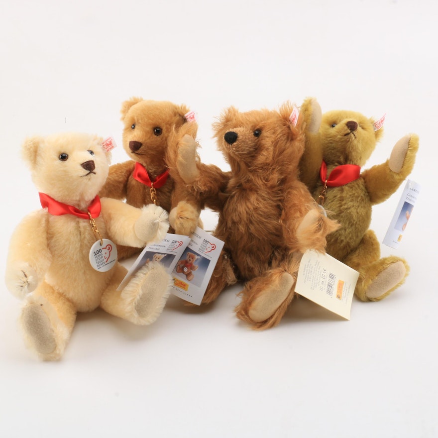 2002 Steiff 100th Anniversary Teddy Bears