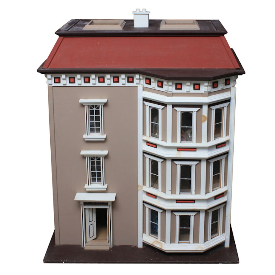 Three-Story Victorian-Style Dollhouse