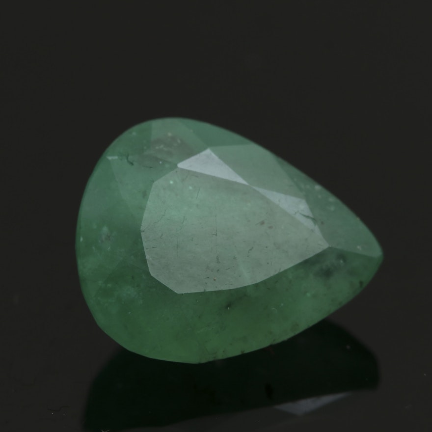 Loose 4.60 CT Emerald