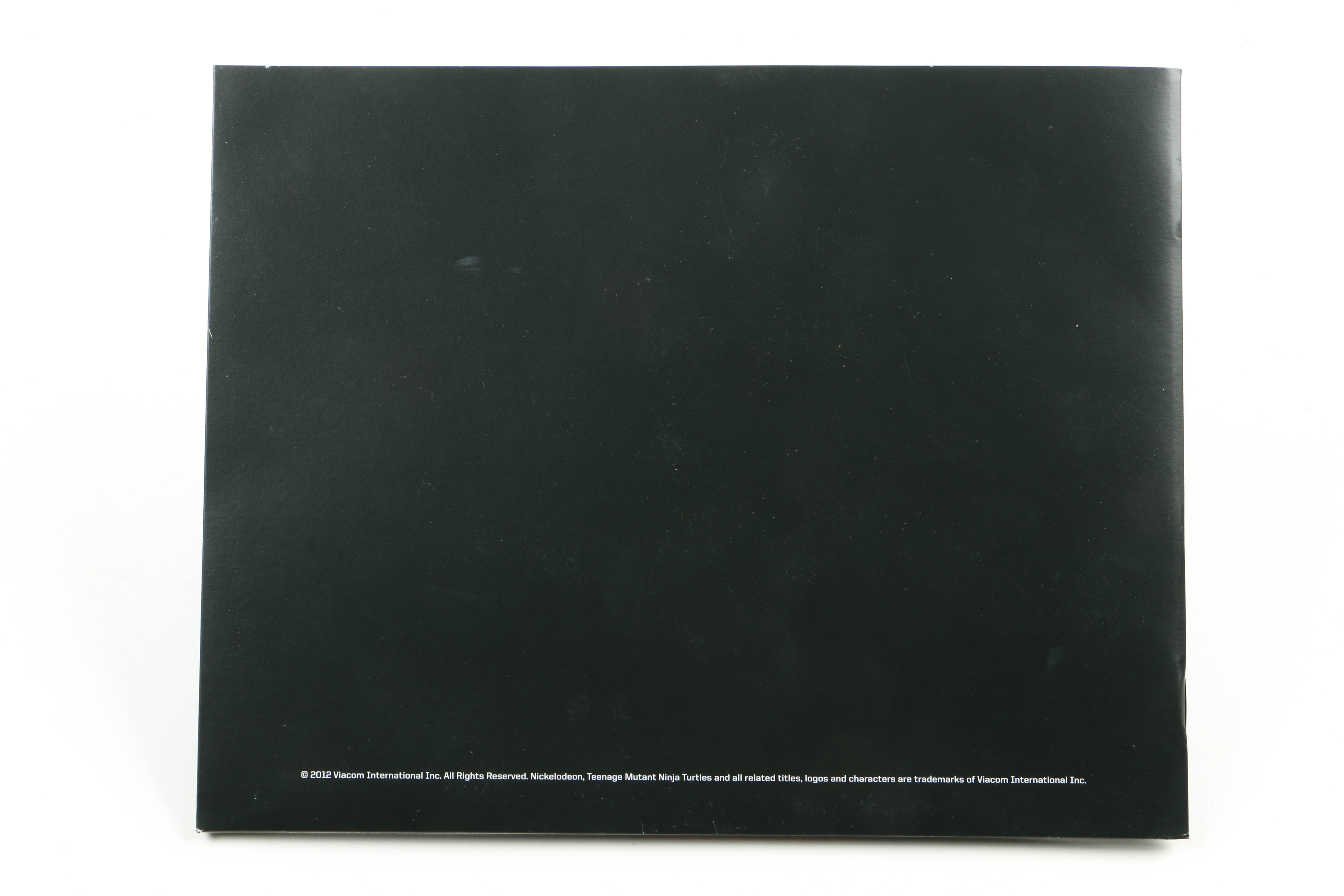 2012 Press Kit for Nickelodeon's "Teenage Mutant Ninja Turtles" T.V. Series