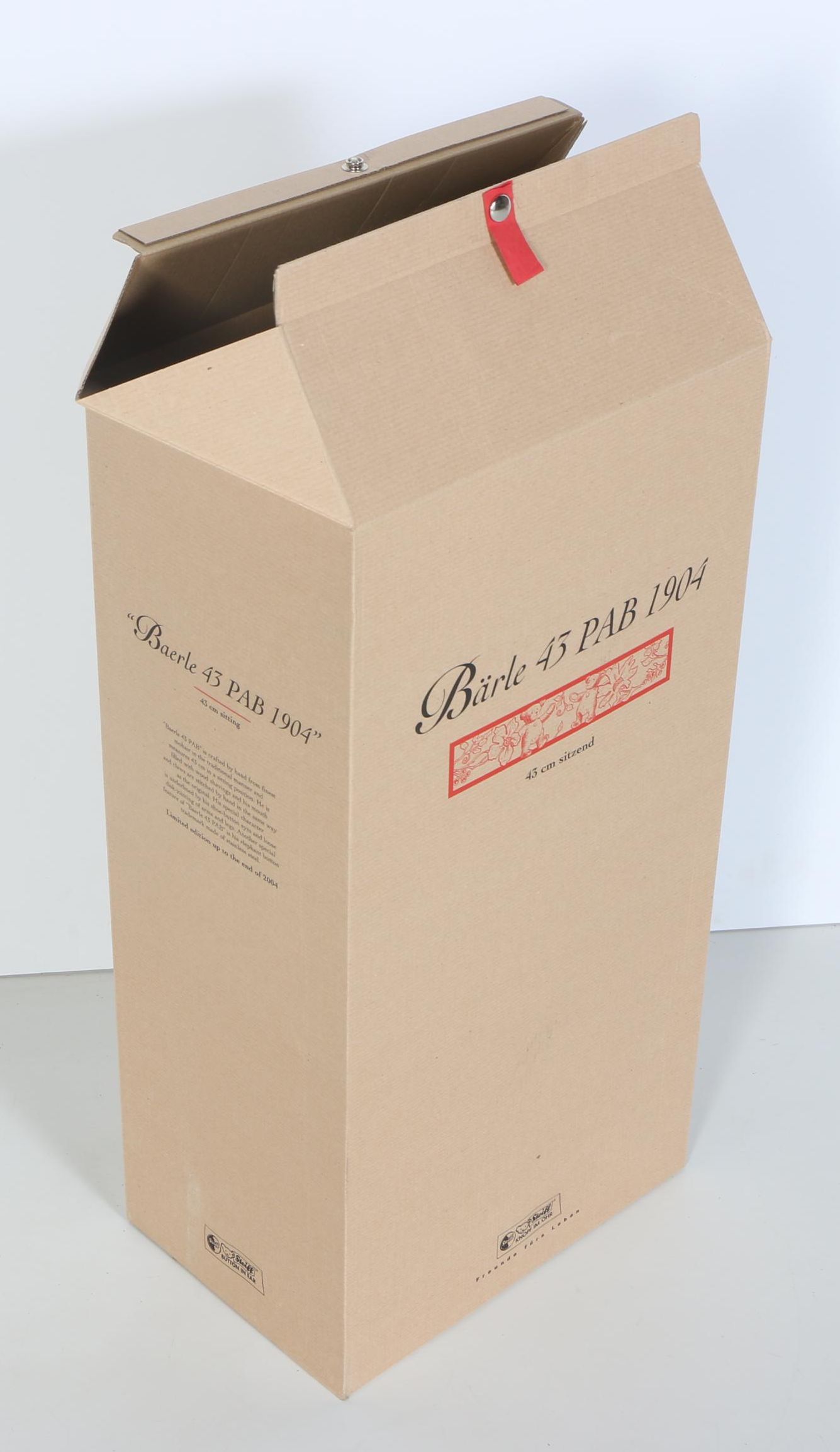 Steiff Club Teddy Bear "Baerle 43 PAB 1904"