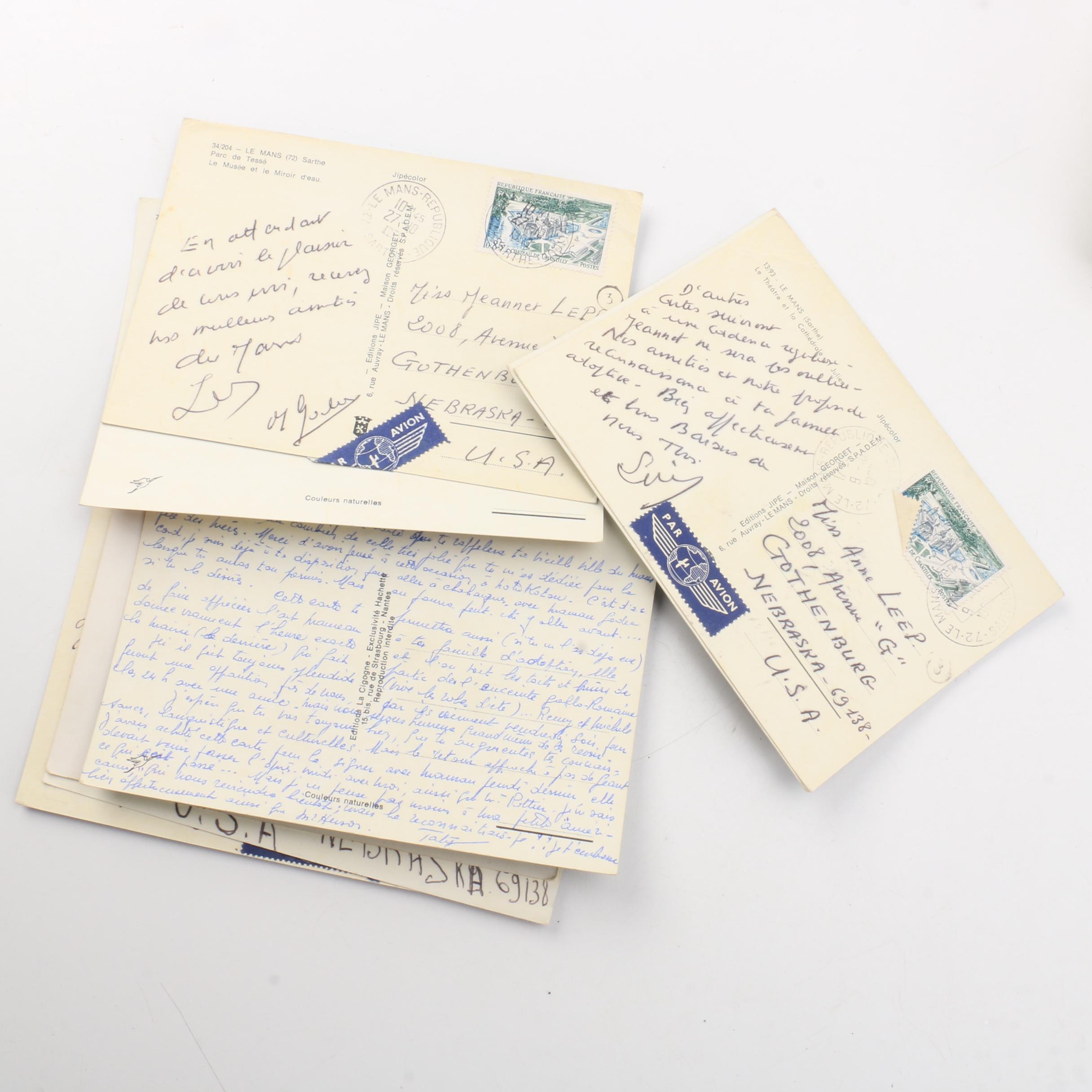 Vintage Postcard Assortment from France, Germany, Russia, Thailand, China