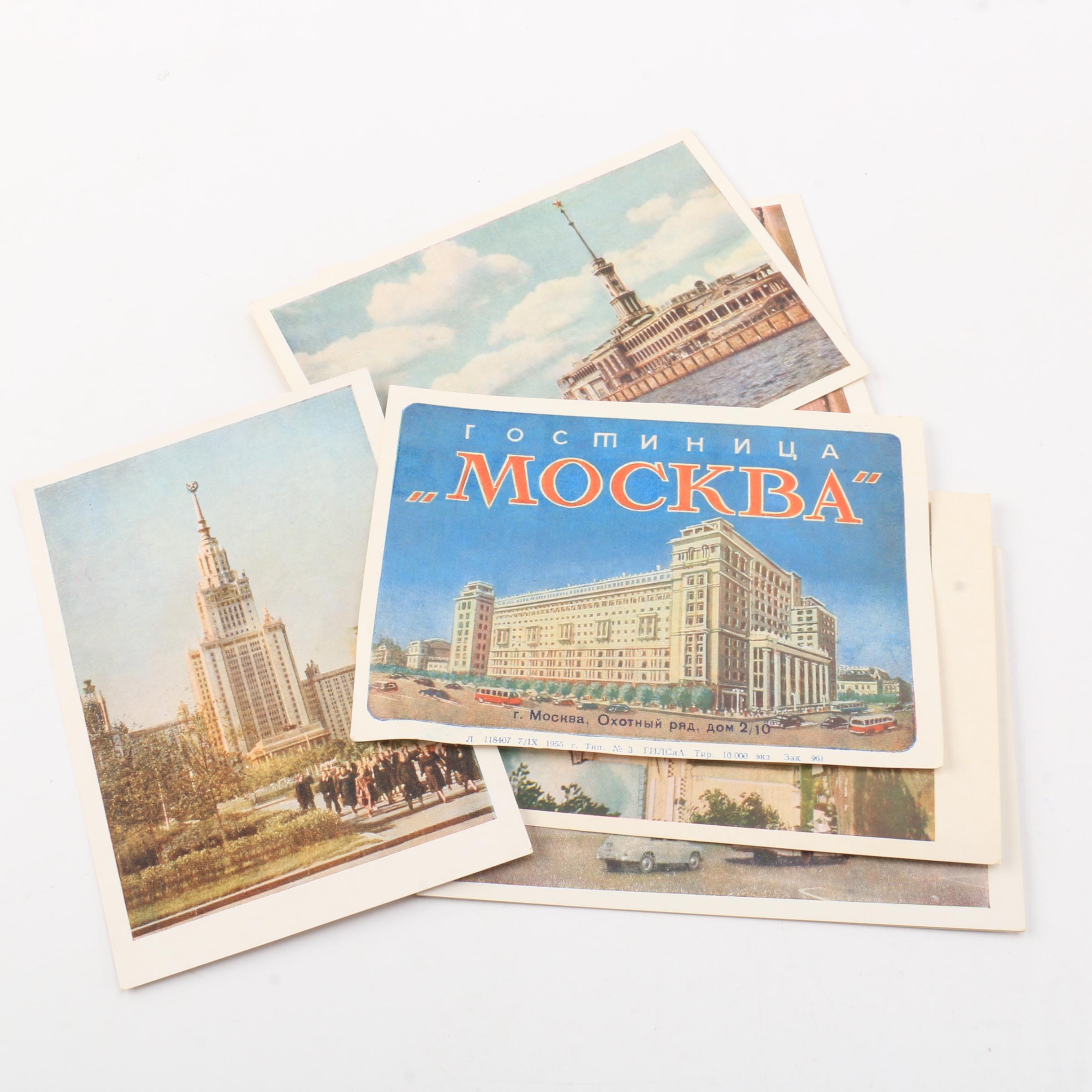 Vintage Postcard Assortment from France, Germany, Russia, Thailand, China