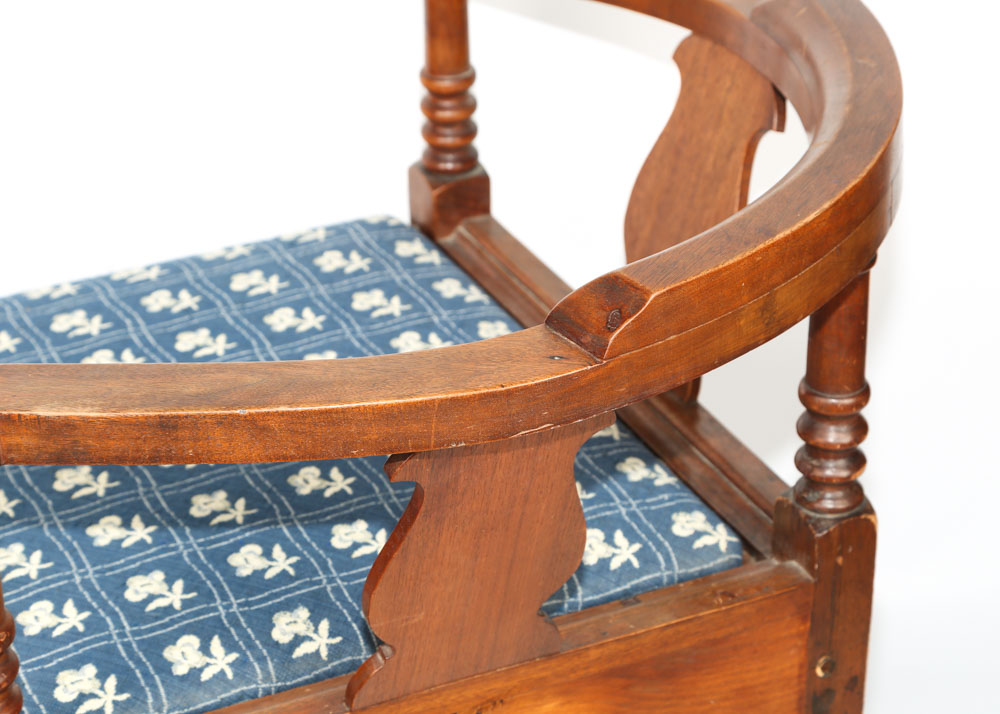 Colonial Revival Style Corner Chair