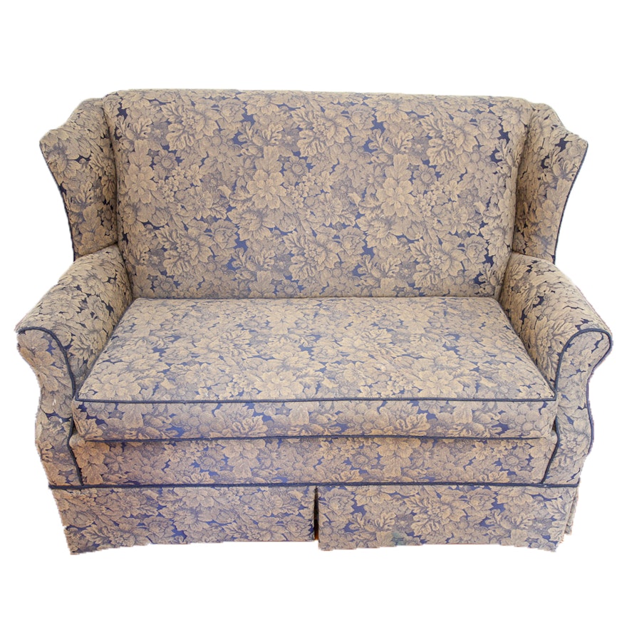 Vintage Upholstered Settee