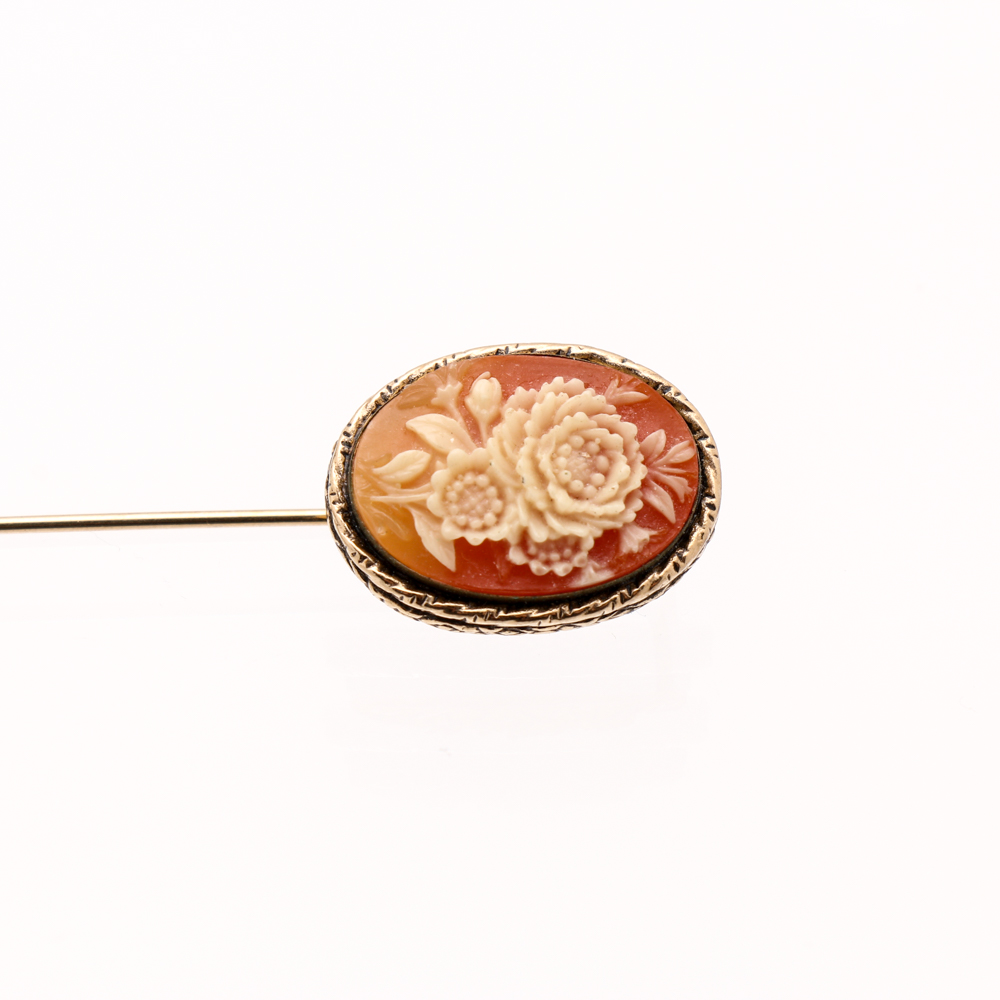 Silver and Gold-Tone Earring and Brooch Selection