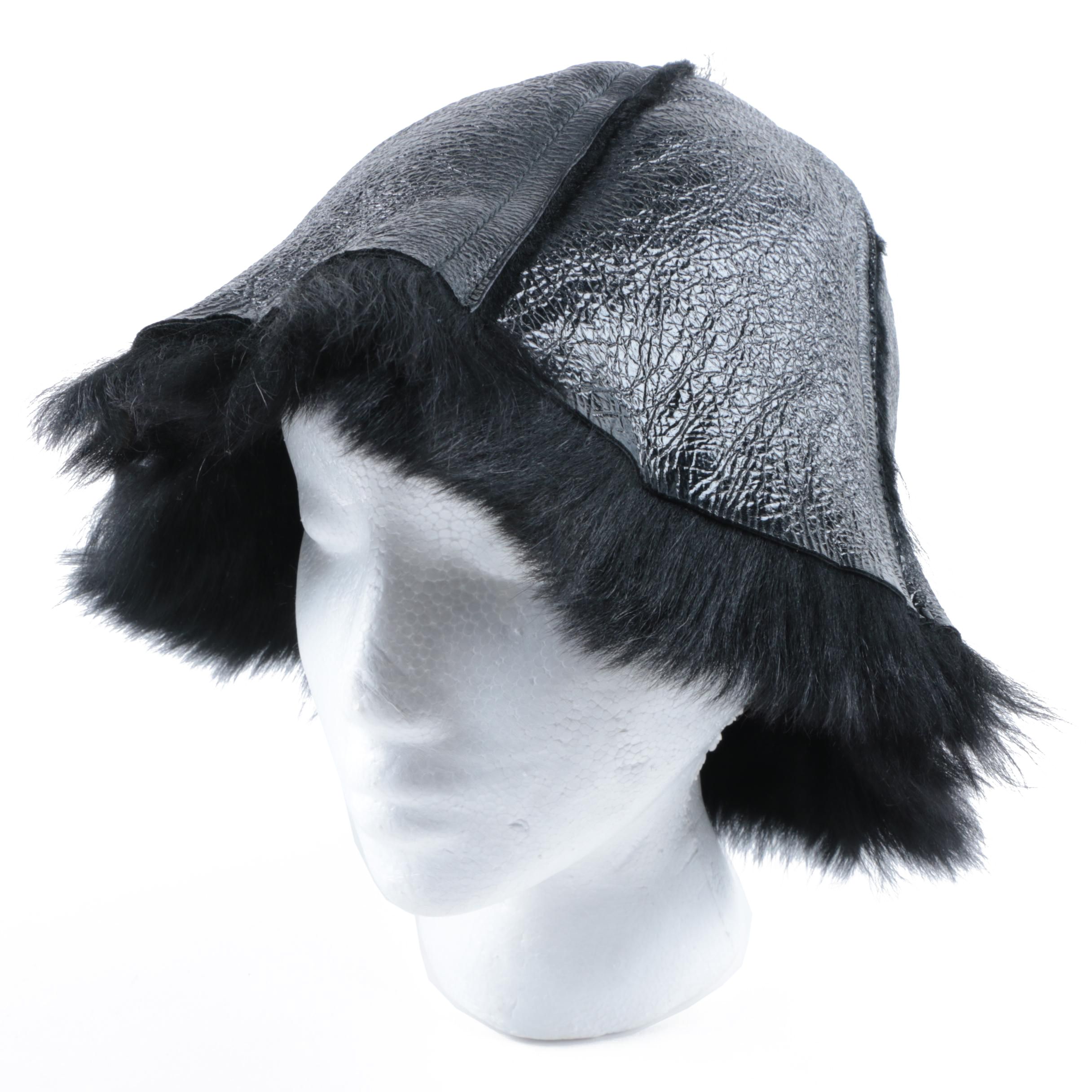 Prada Sheep Fur Hat