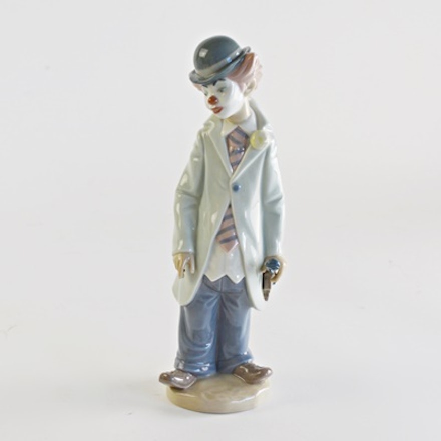 Lladró "Circus Sam Clown" Porcelain Figurine