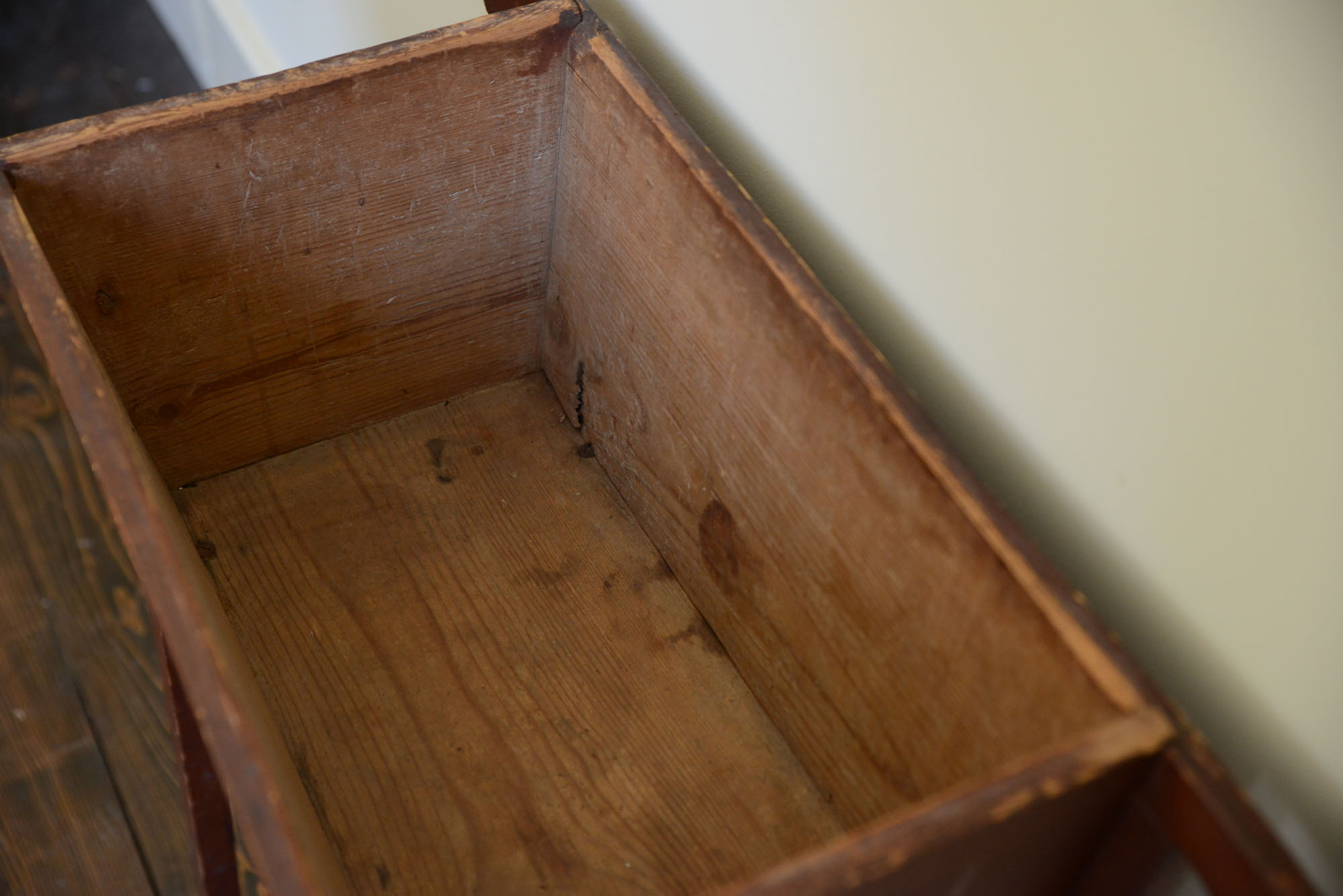 Antique Dough Box with Lid
