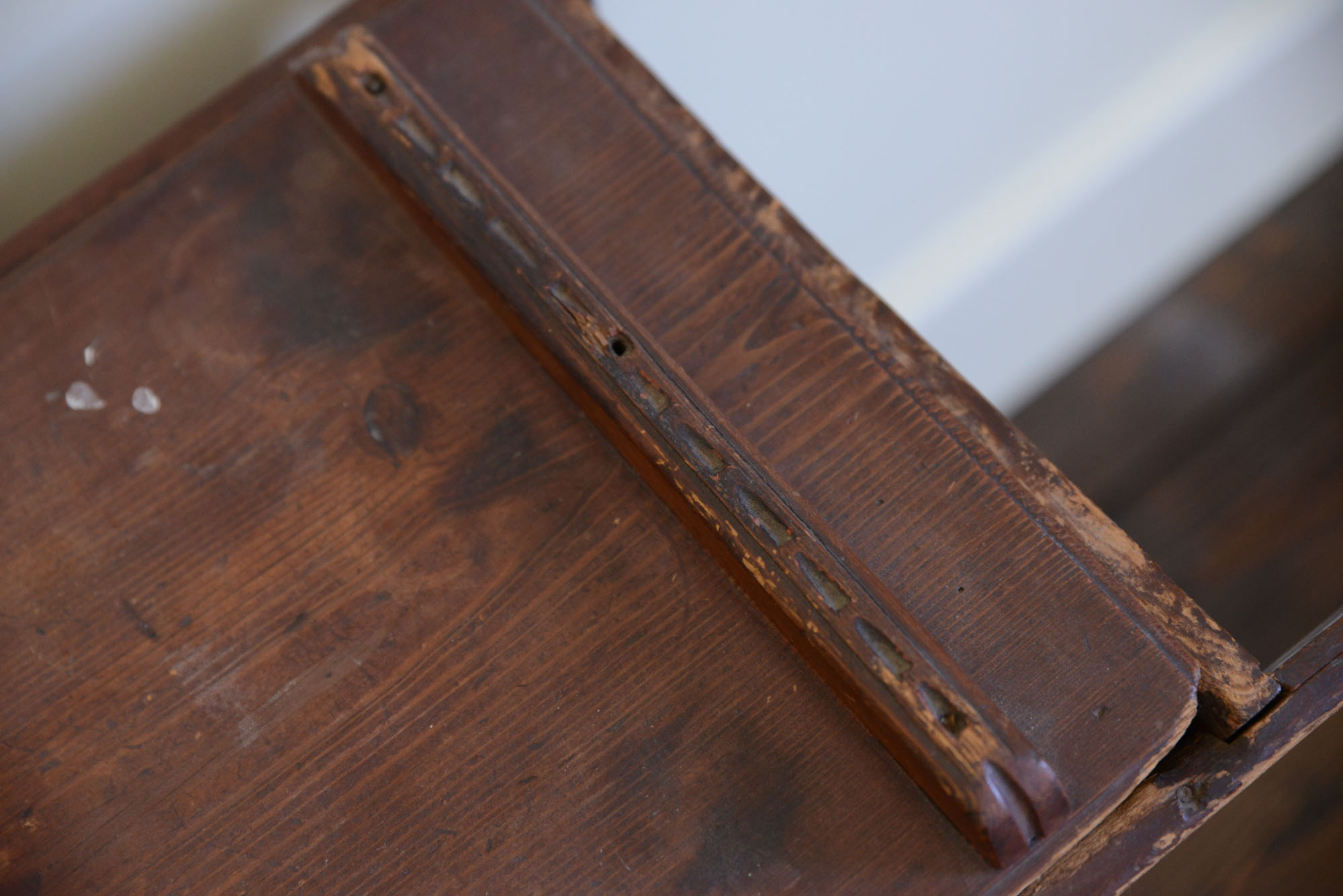 Antique Dough Box with Lid
