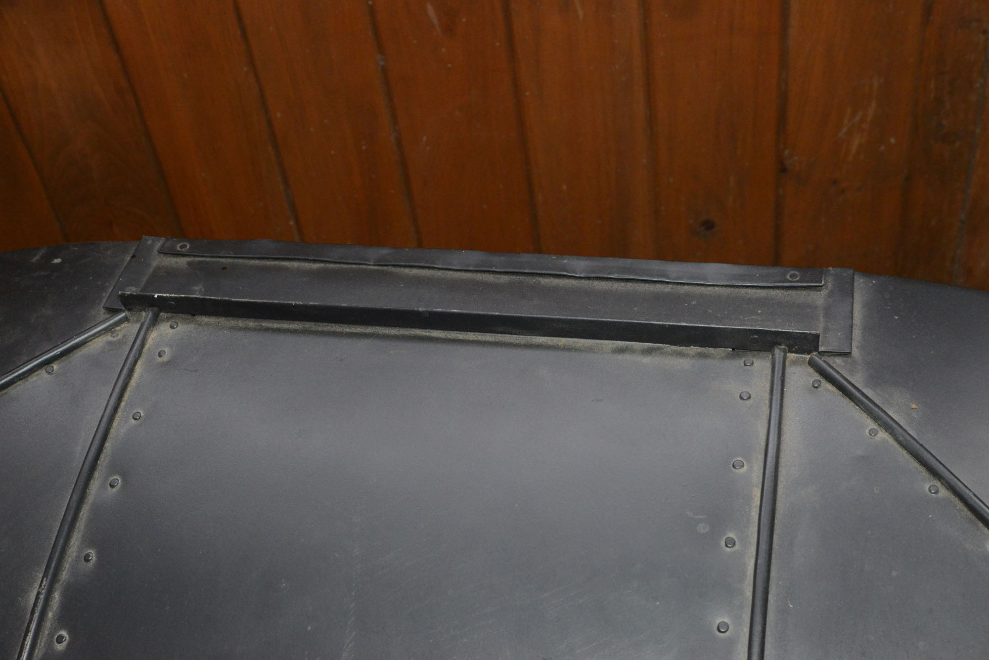 Vintage Metal Hood Vent