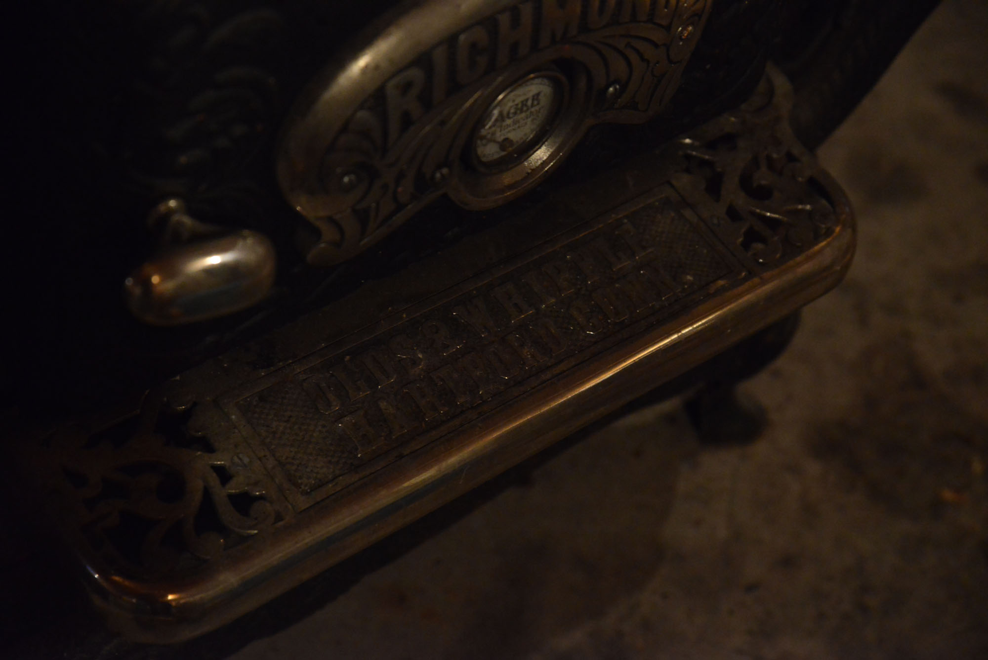 Antique Cast Iron Wood Burning Range by Olds and Whipple