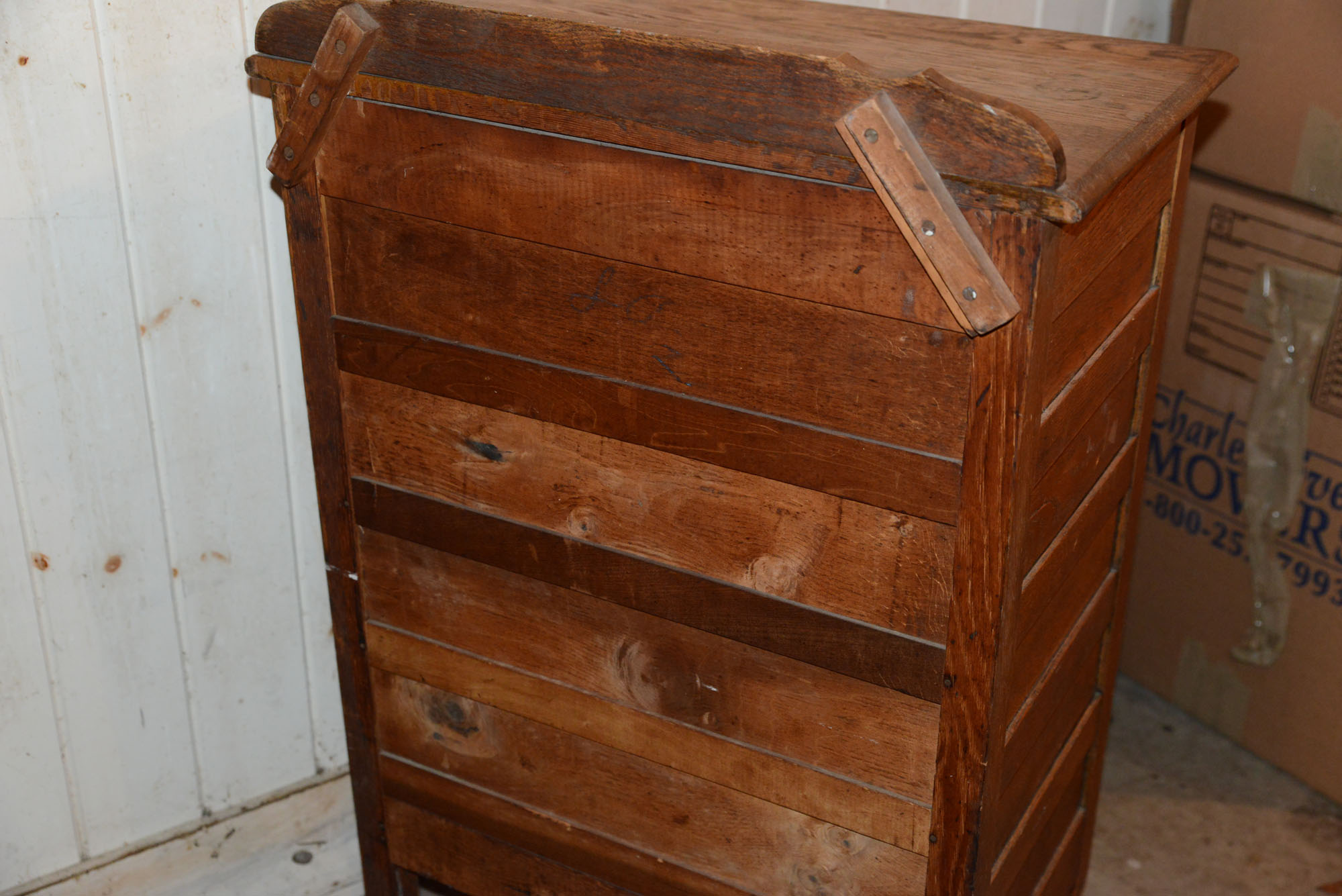 Provincial Style Oak Chest of Drawers